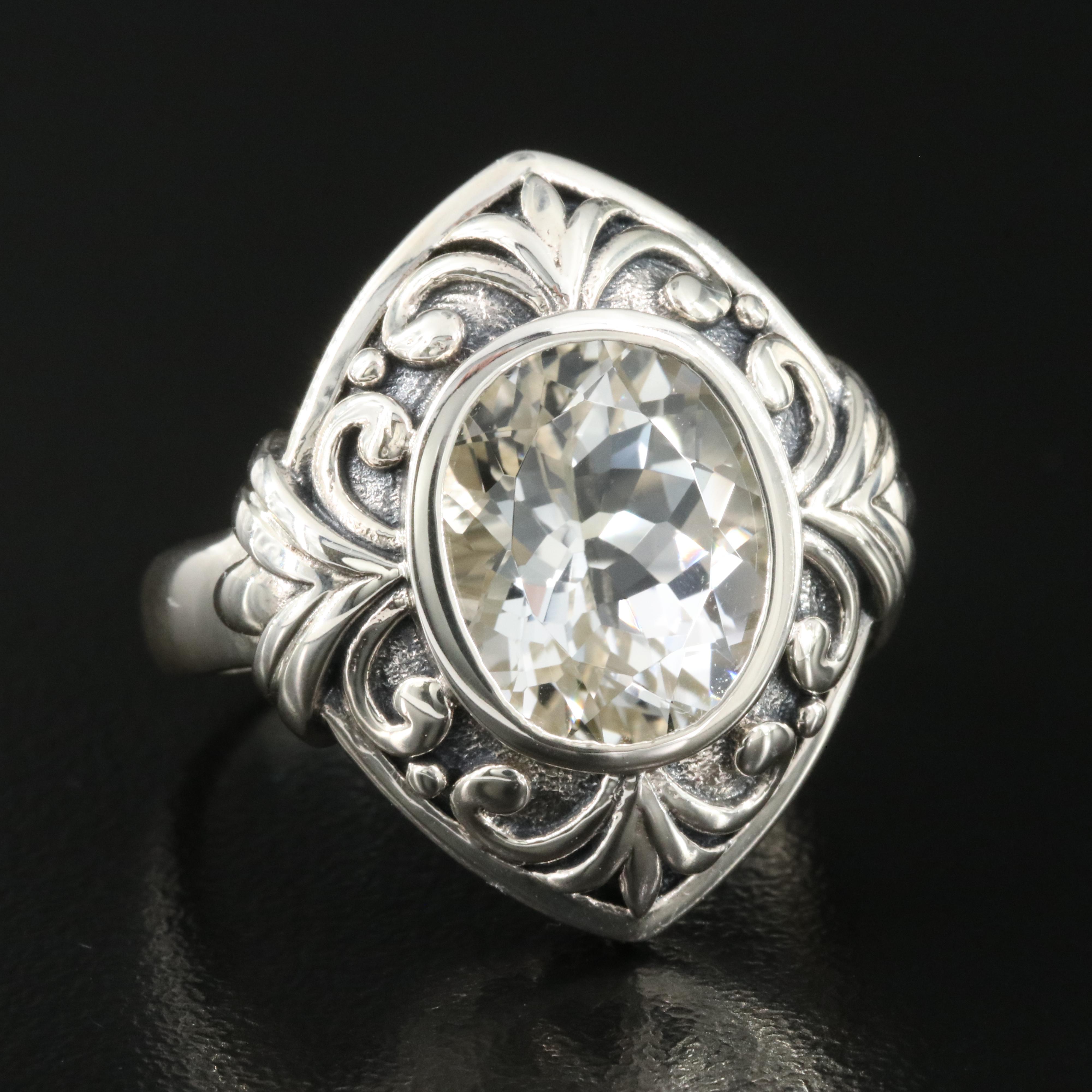 Sterling Topaz Ring