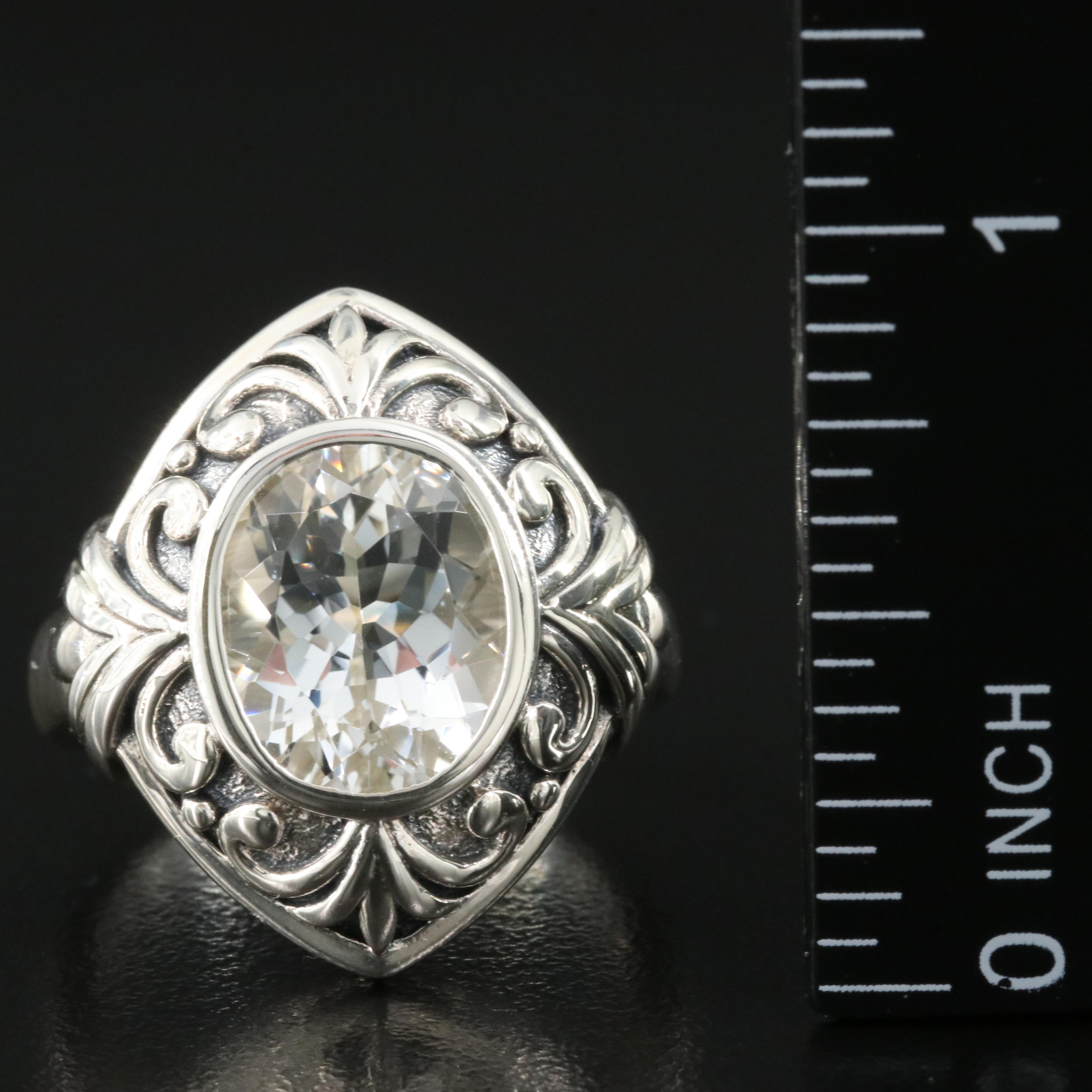 Sterling Topaz Ring