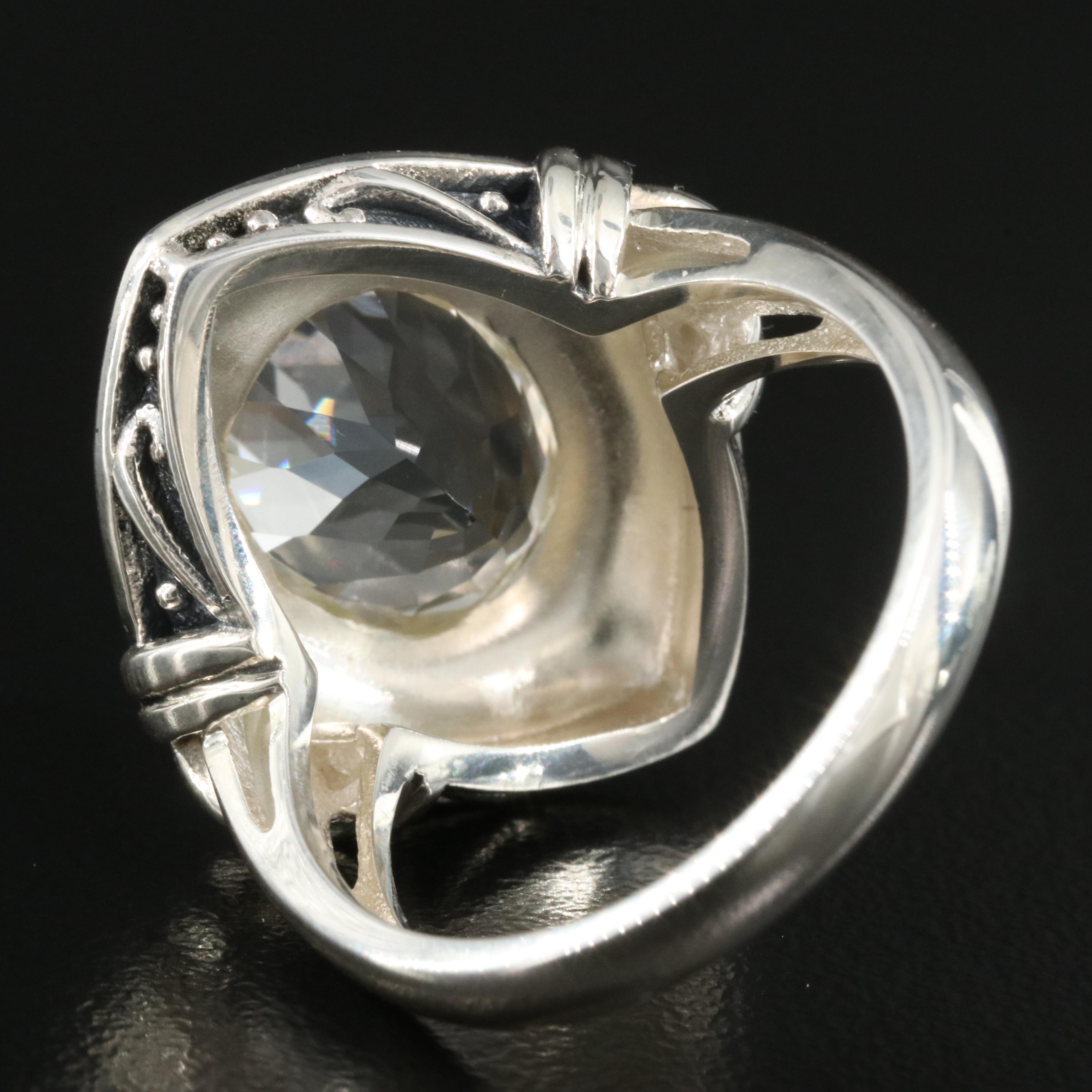 Sterling Topaz Ring