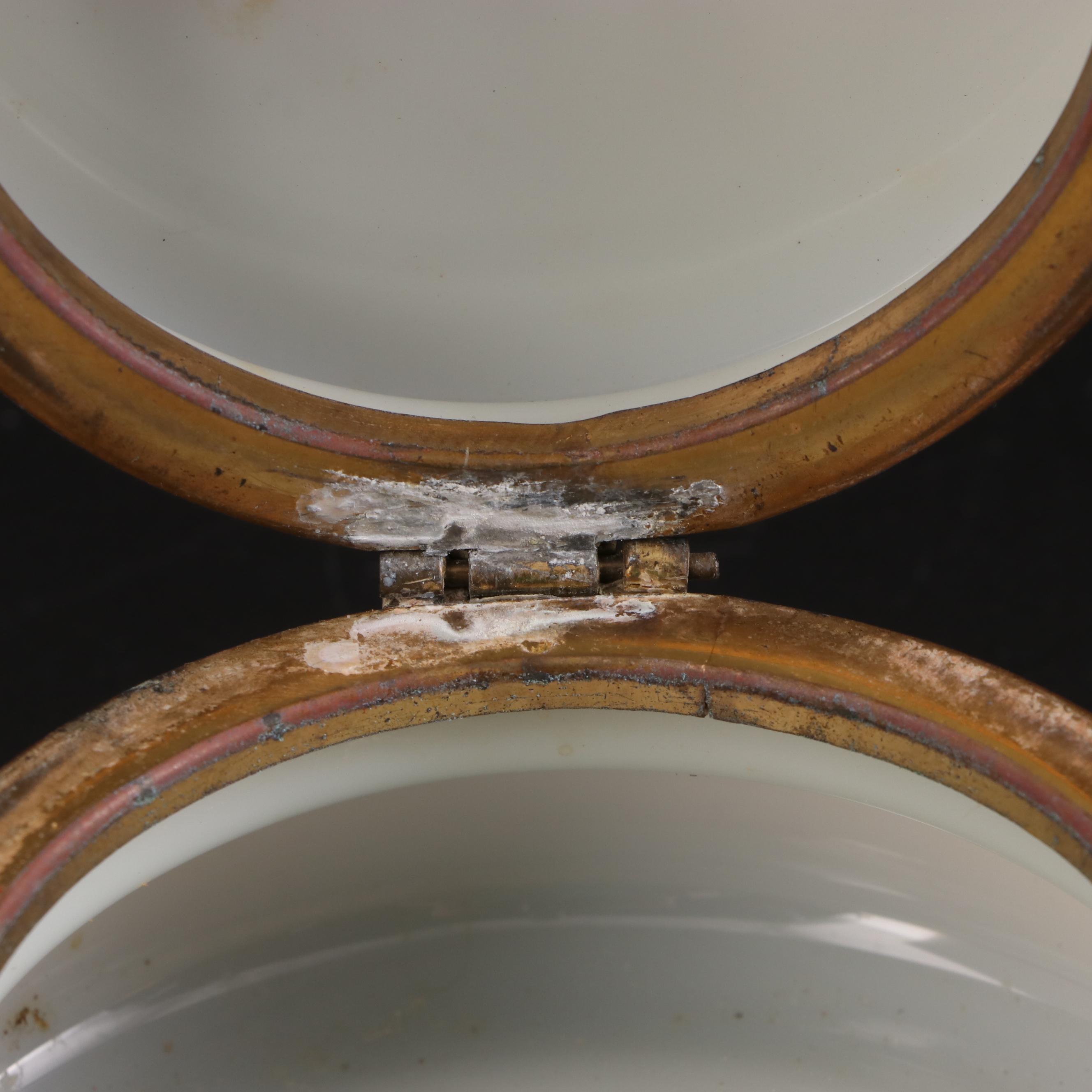 Wavecrest Vanity Box with Other Victorian Style Satin Glass Vanity Boxes