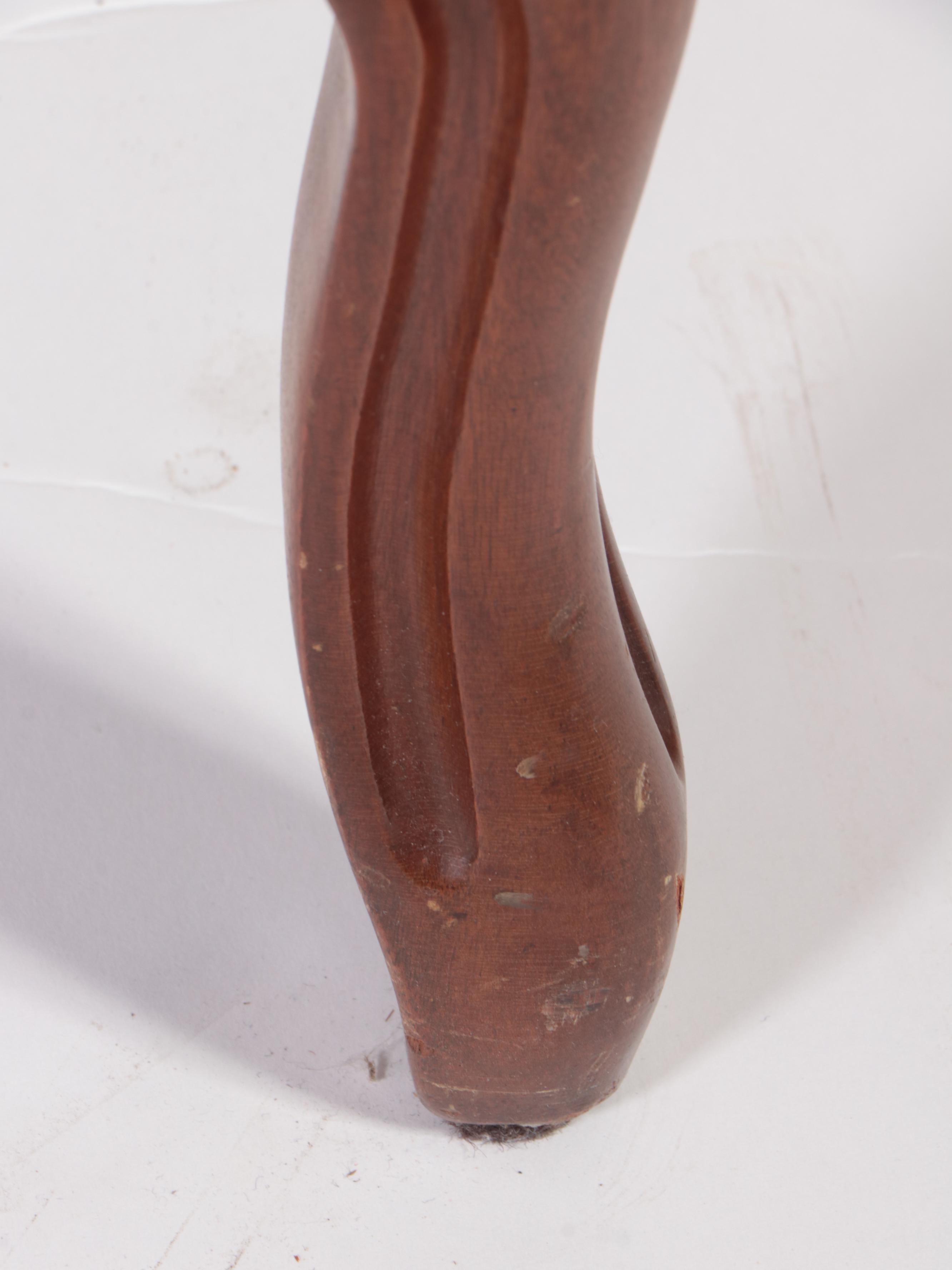 Rococo Revival Style Mahogany and Buttoned-Down Loveseat, 20th Century