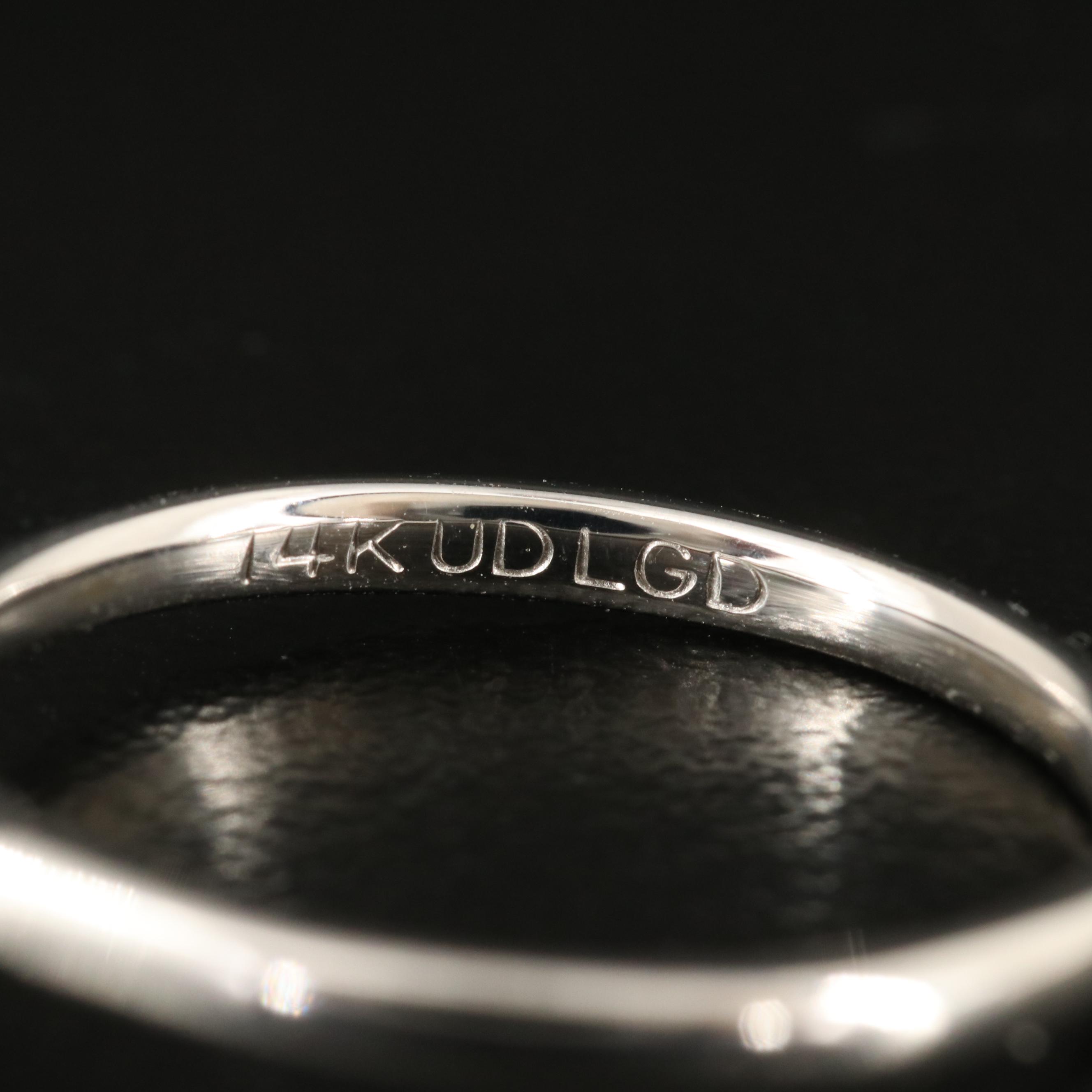 14K 0.89 CT Lab Grown Diamond Solitaire Ring