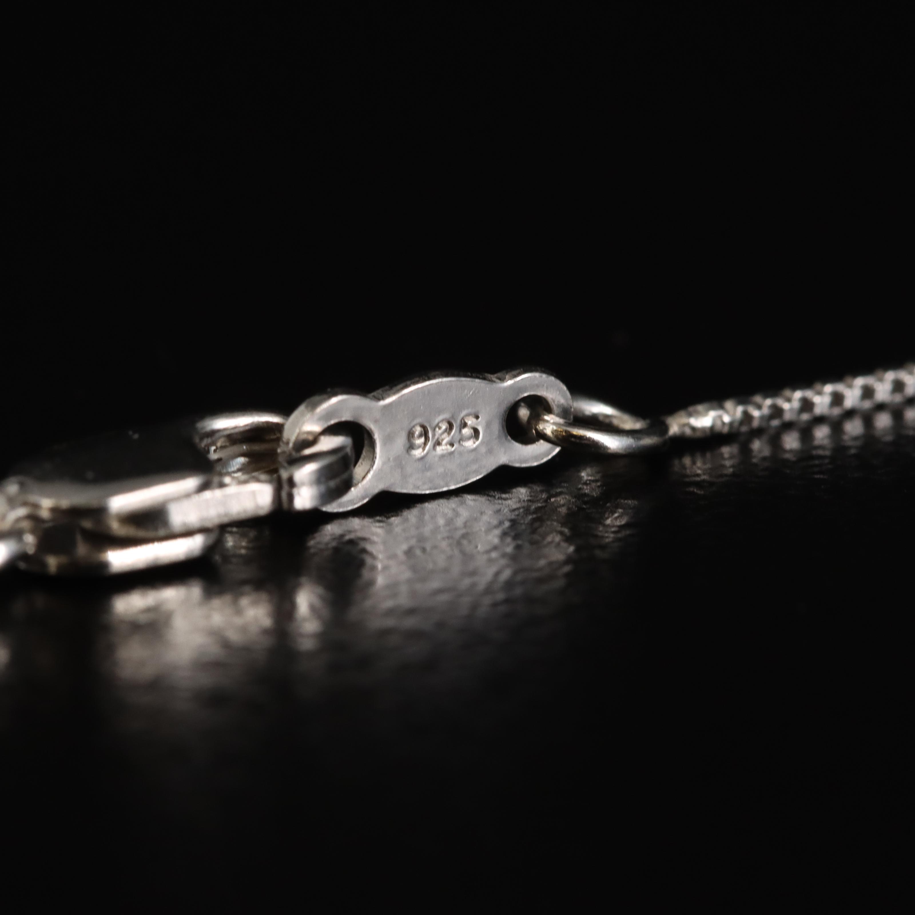 Sterling Diamond Heart Pendant Necklace with 10K Rose Gold Accent