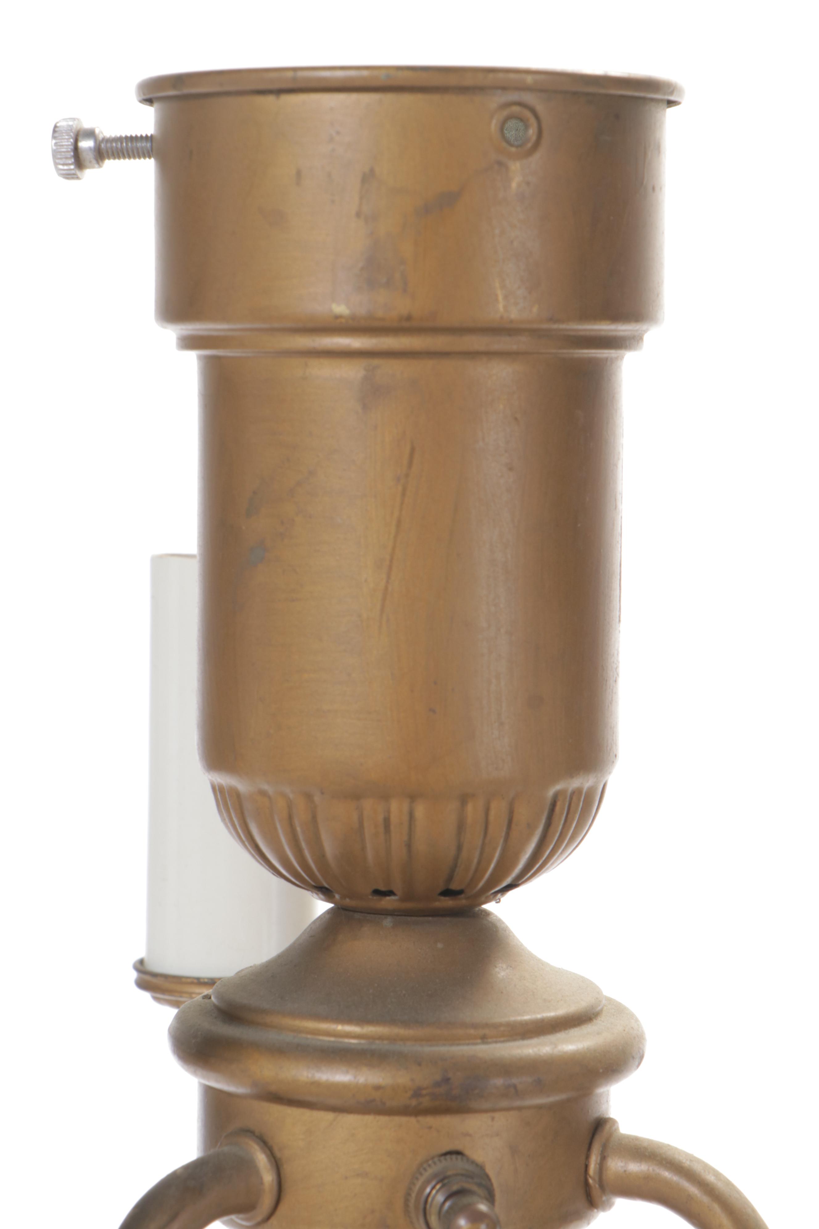 Mahogany Barley Twist Four-Light Torchiere Floor Lamp, Early 20th Century