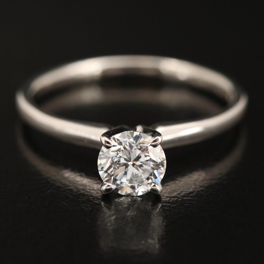 14K 0.67 CT Diamond Lab Grown Diamond Ring