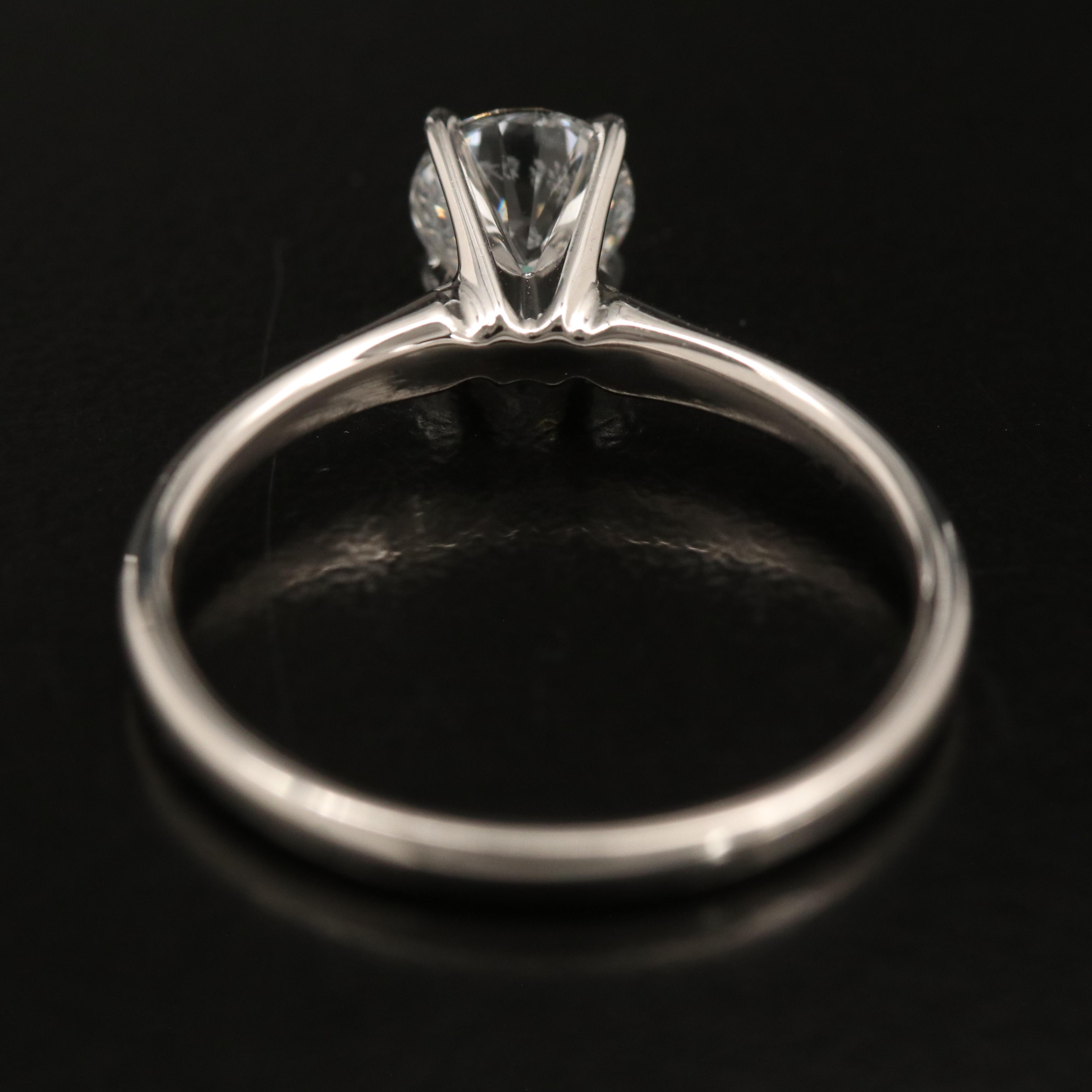 14K 0.67 CT Diamond Lab Grown Diamond Ring