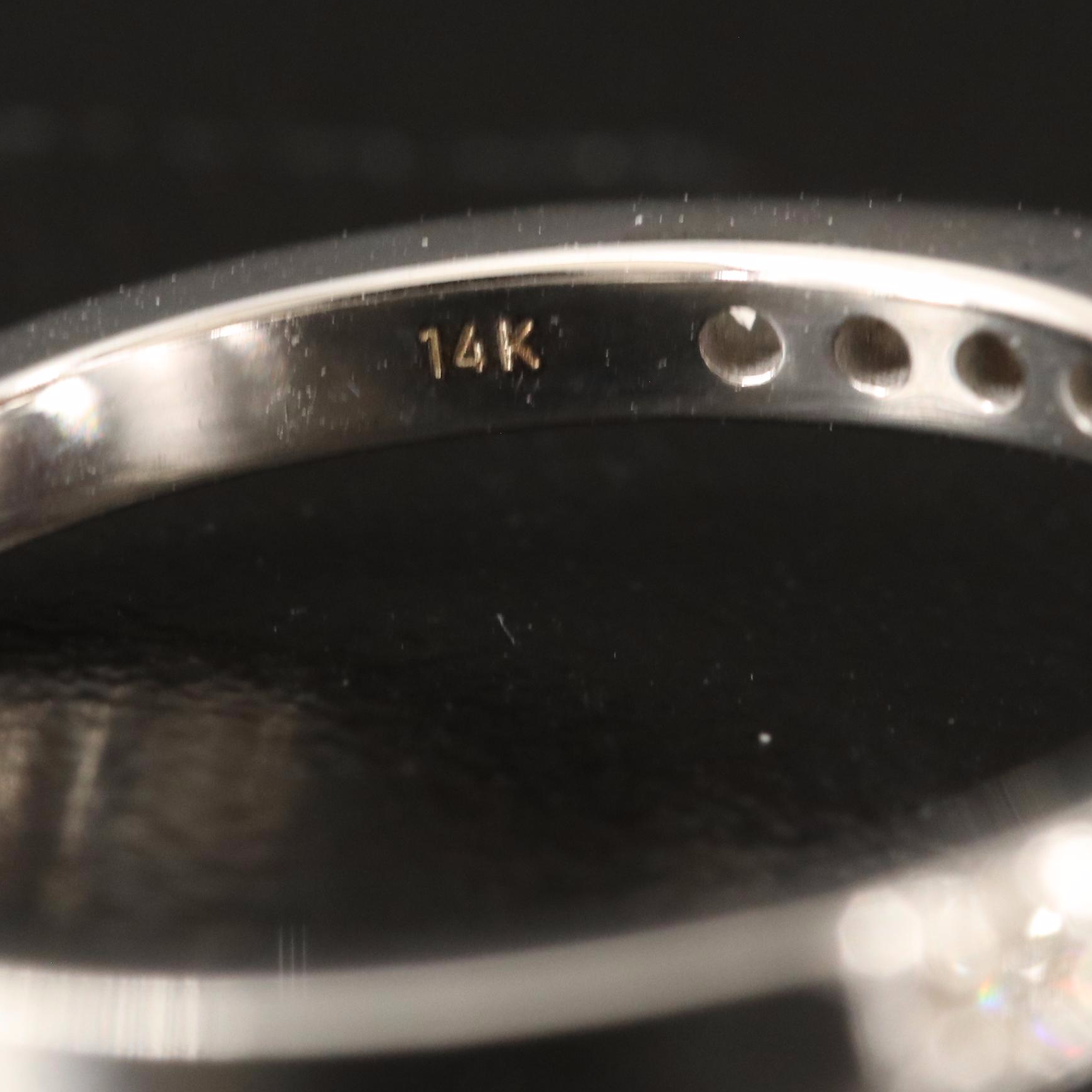 14K Opal and Diamond Ring