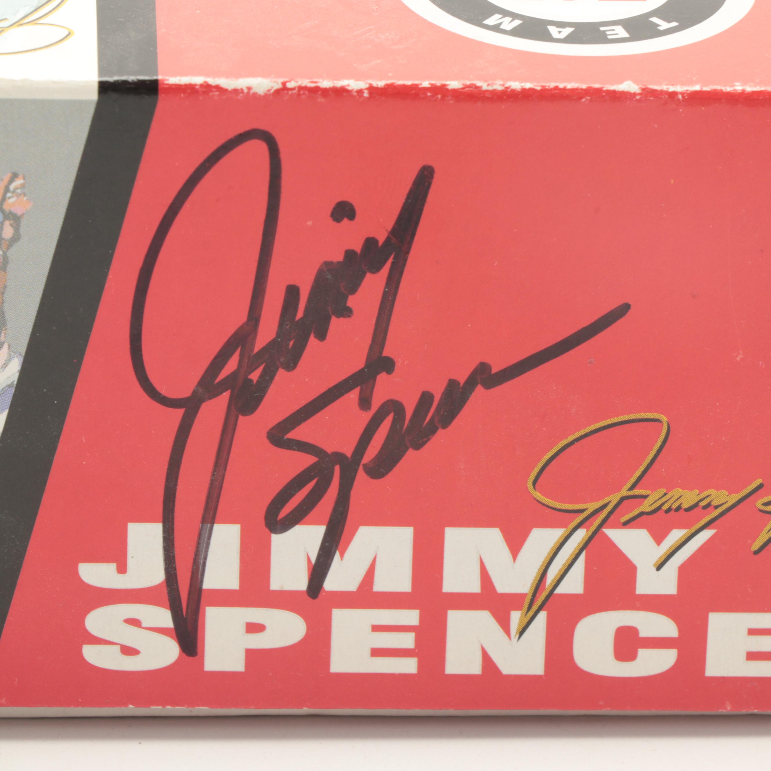 Harry Gant, Jimmy Spencer Signed Diecast Toy Model Race Cars