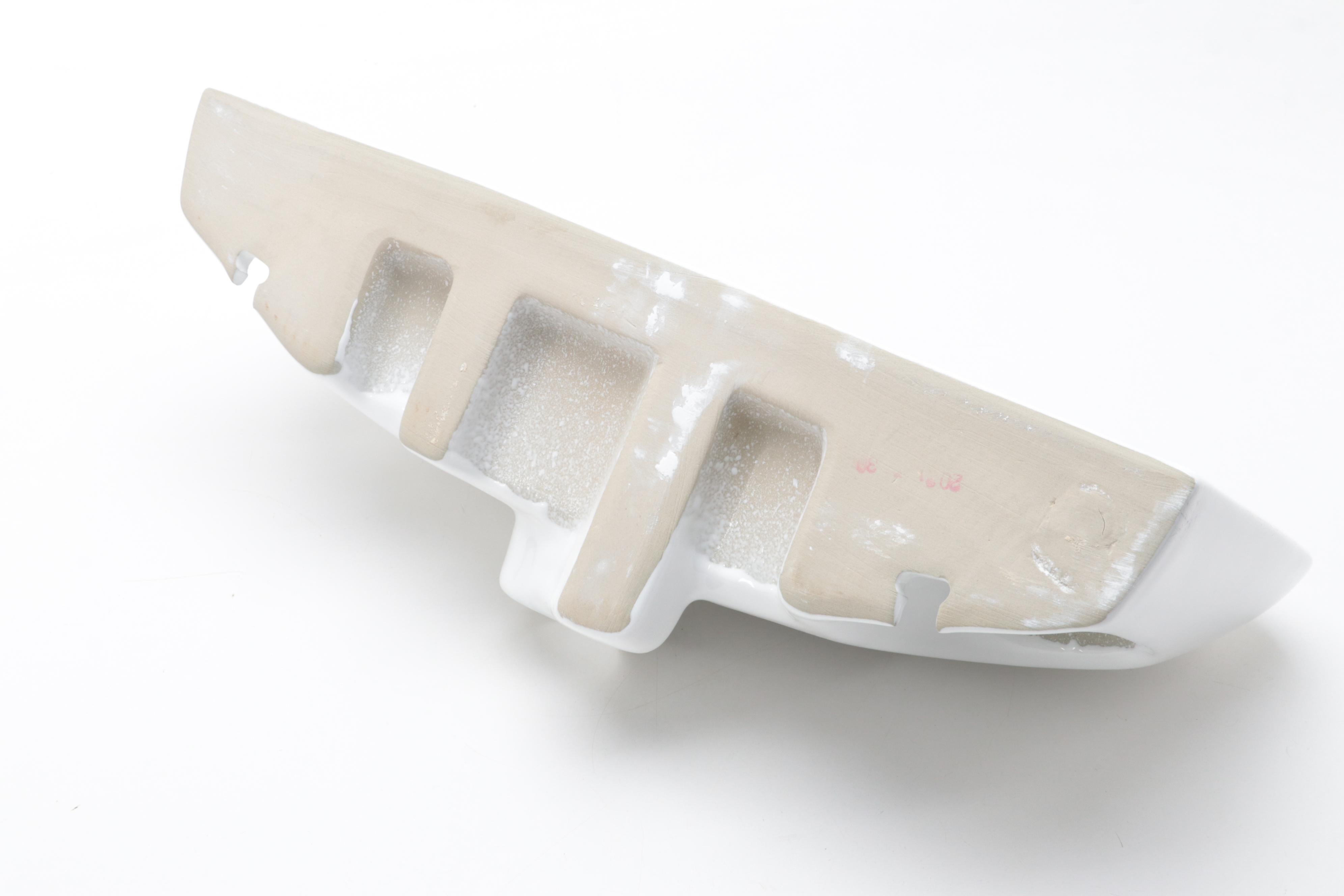 White Porcelain Wall Mount Bathroom Sink and Matte Black Single Hole Faucet