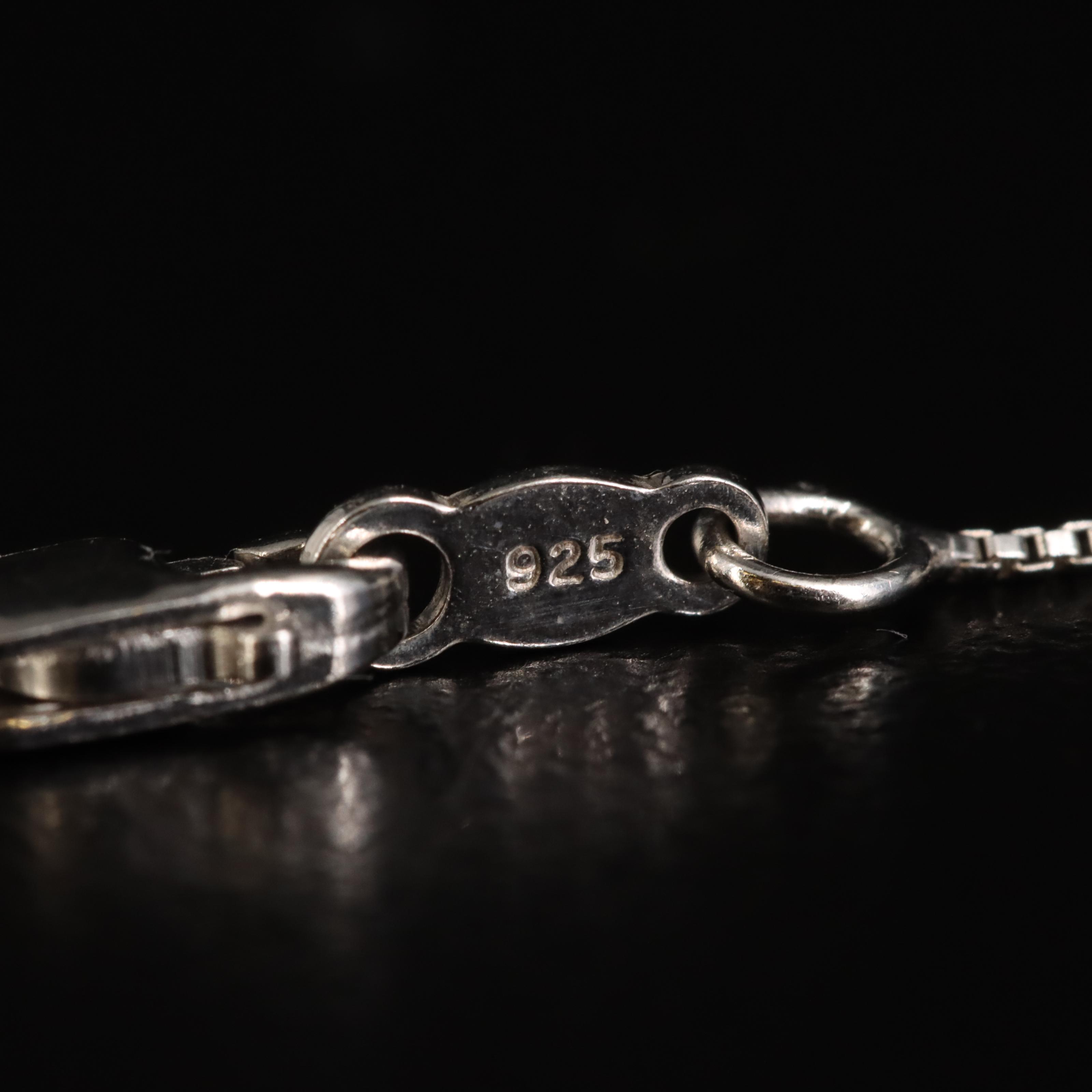 Sterling Diamond Heart Pendant Necklace with 10K Rose Gold Accent