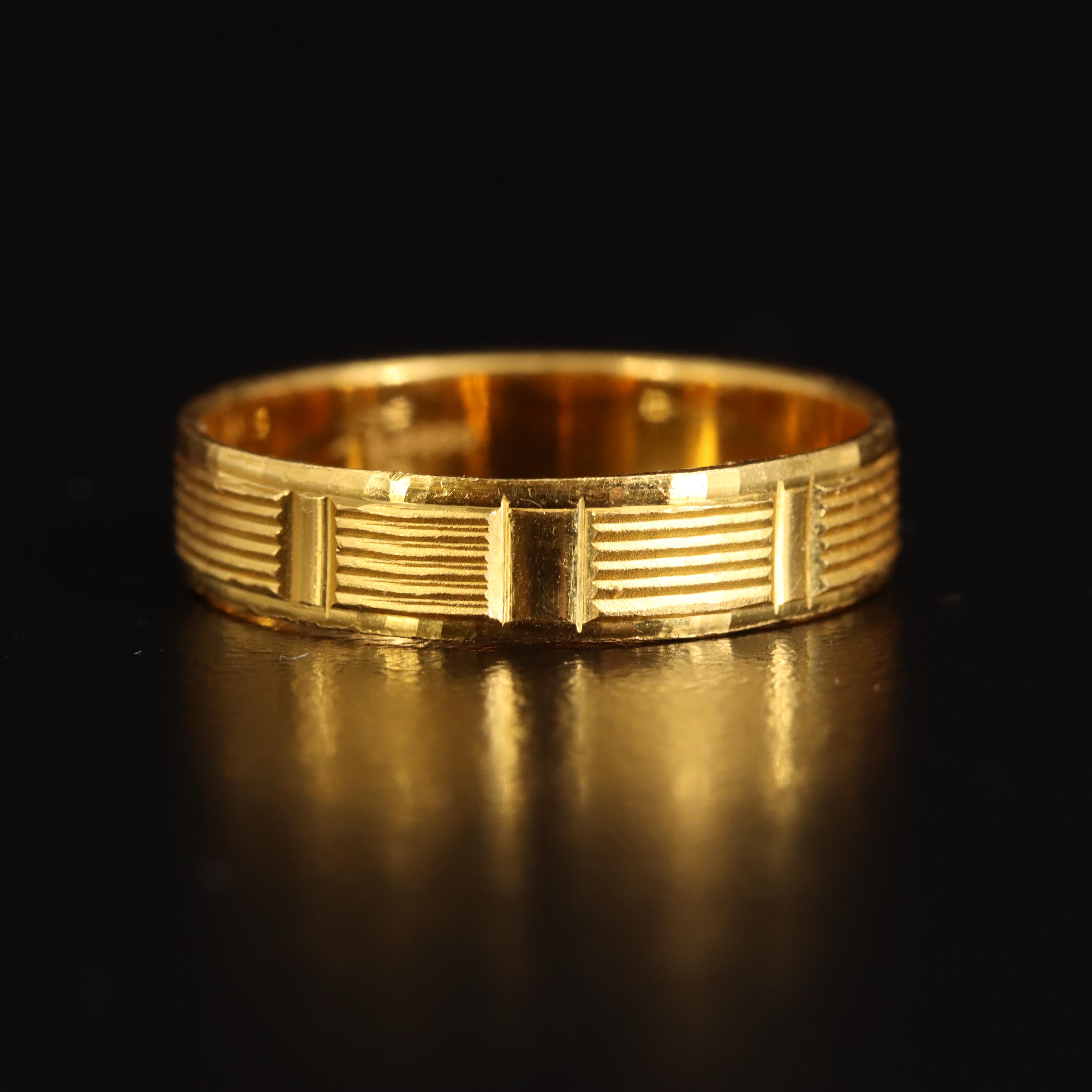 24K Gold Band