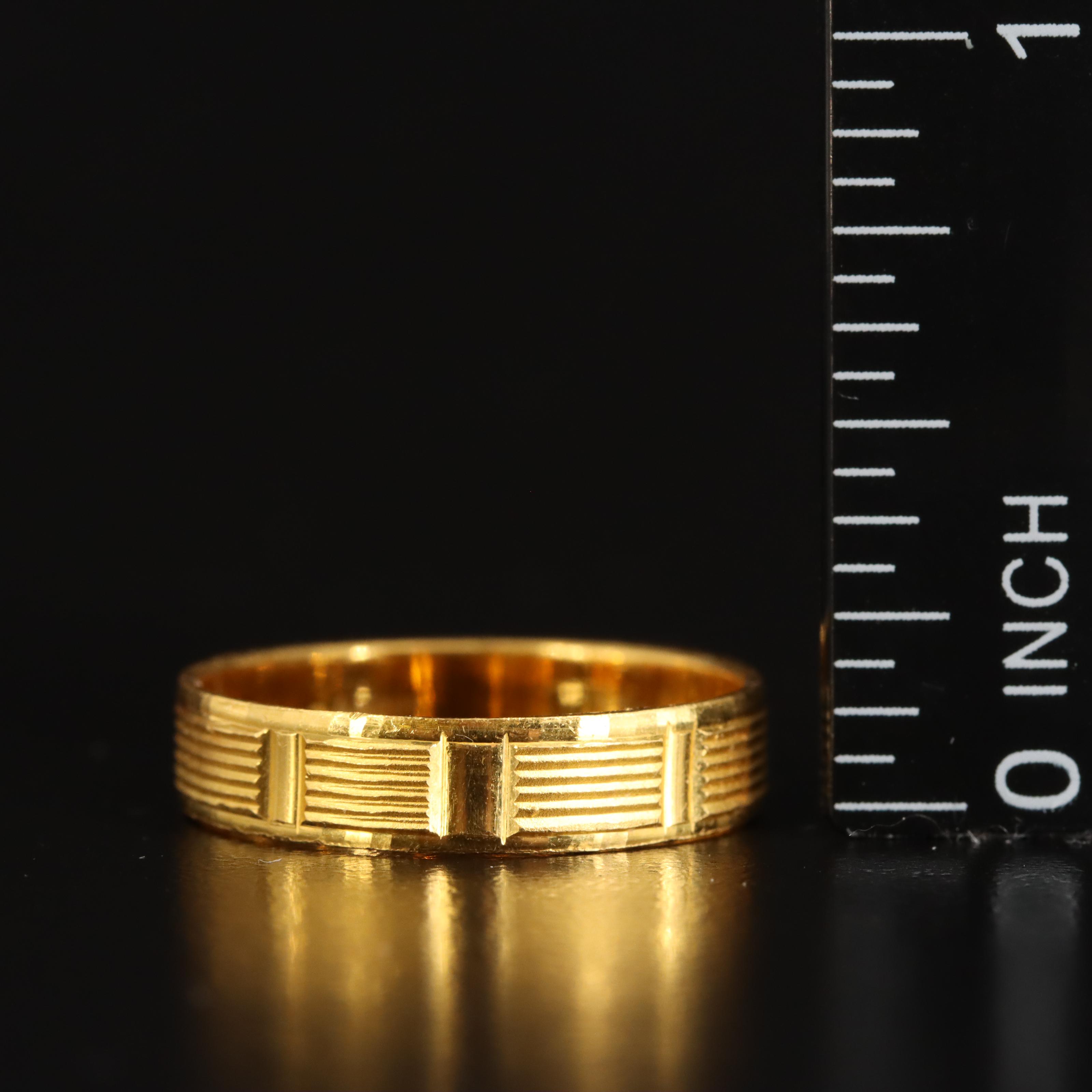 24K Gold Band
