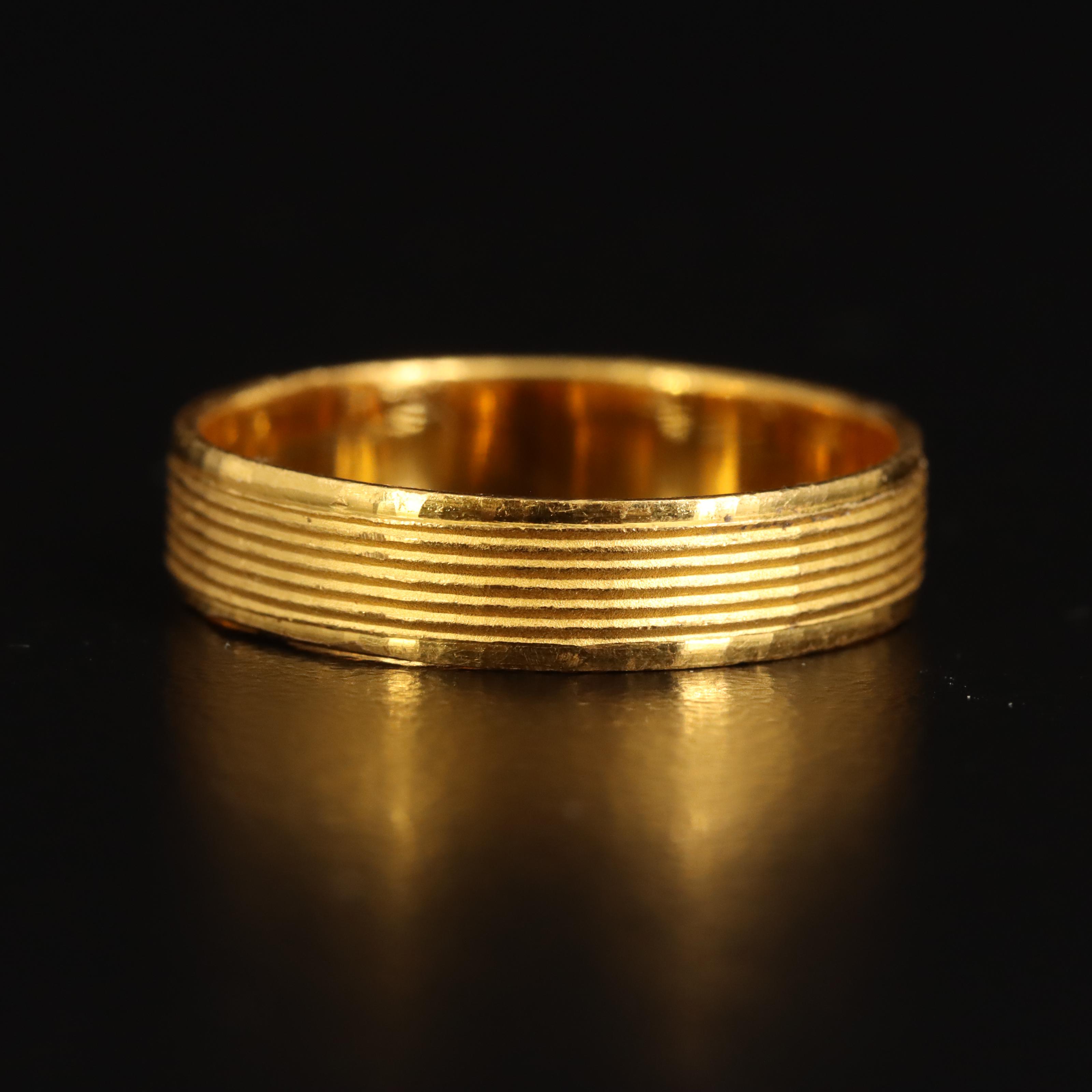 24K Gold Band