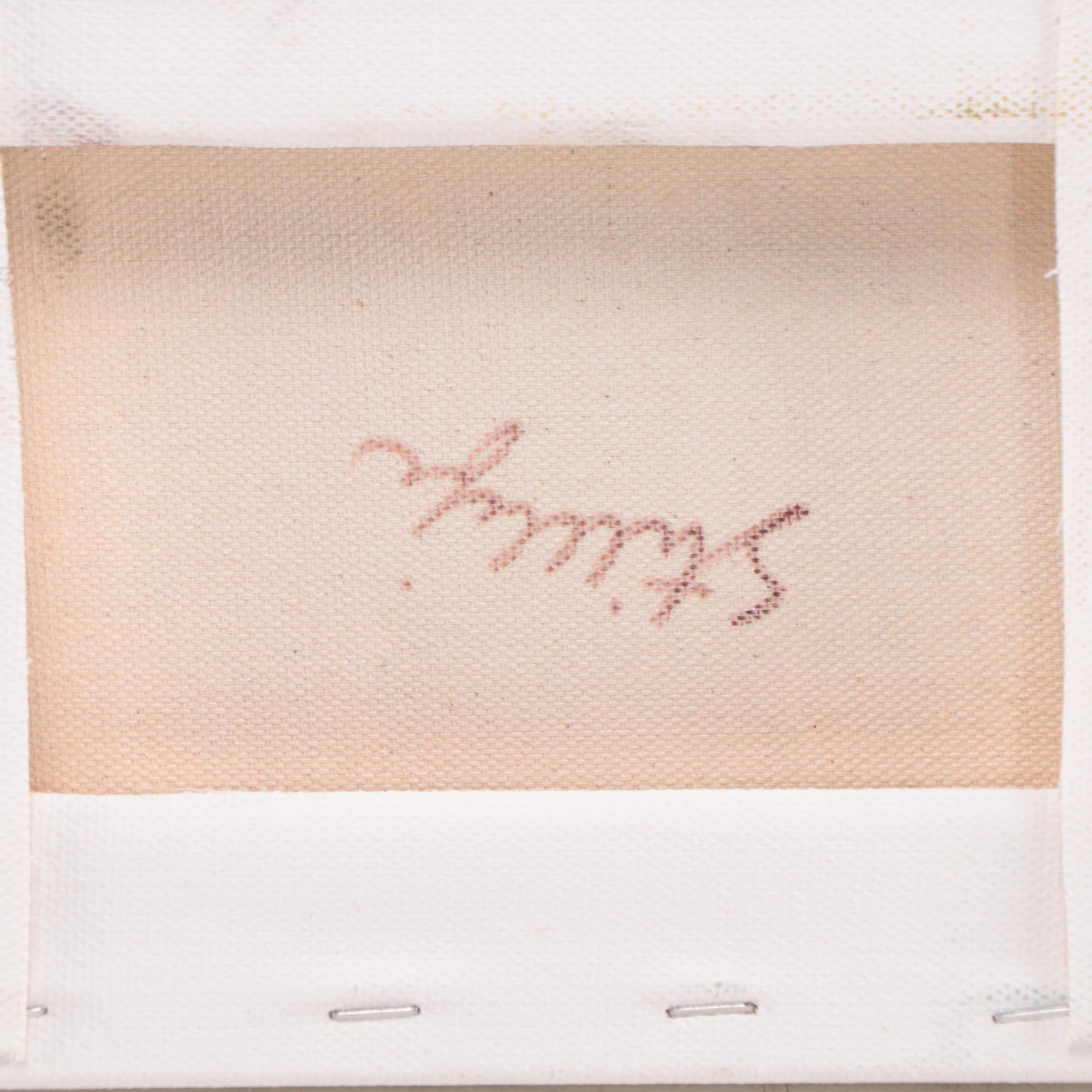 Sally Rosenbaum Oil Painting "Still Life," 21st Century