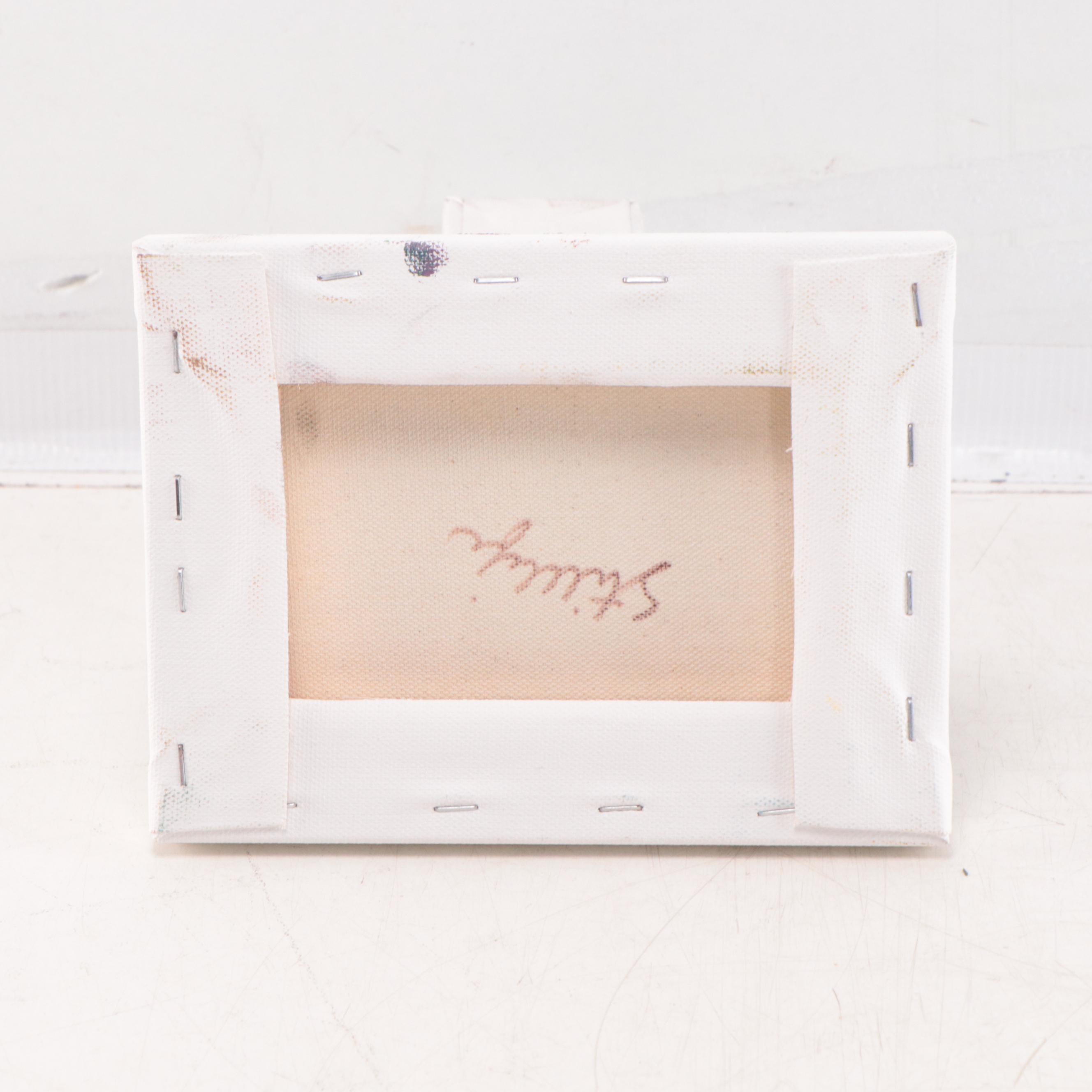 Sally Rosenbaum Oil Painting "Still Life," 21st Century