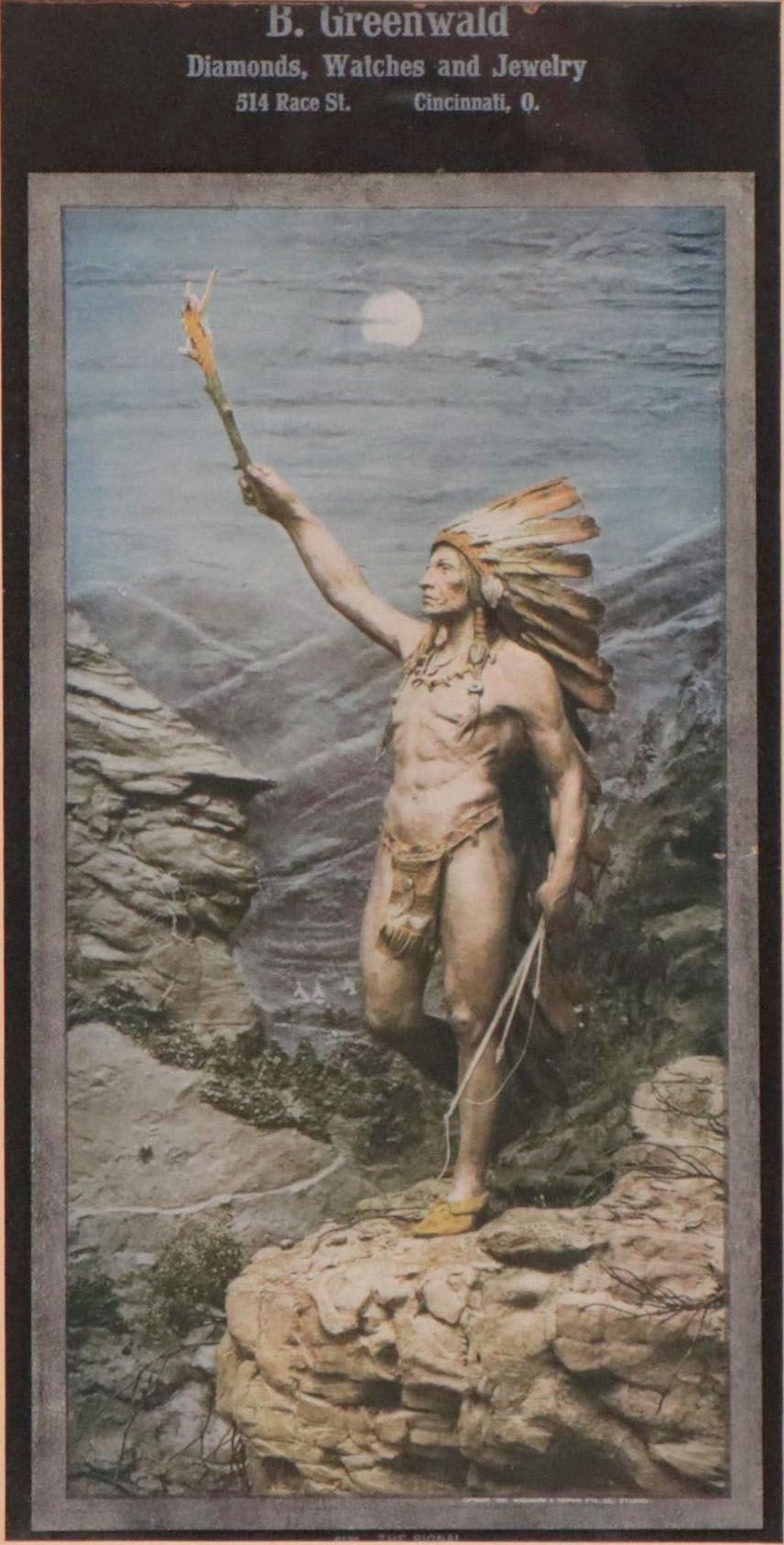 B. Greenwald Cincinnati Jewelry Advertisement "The Signal"