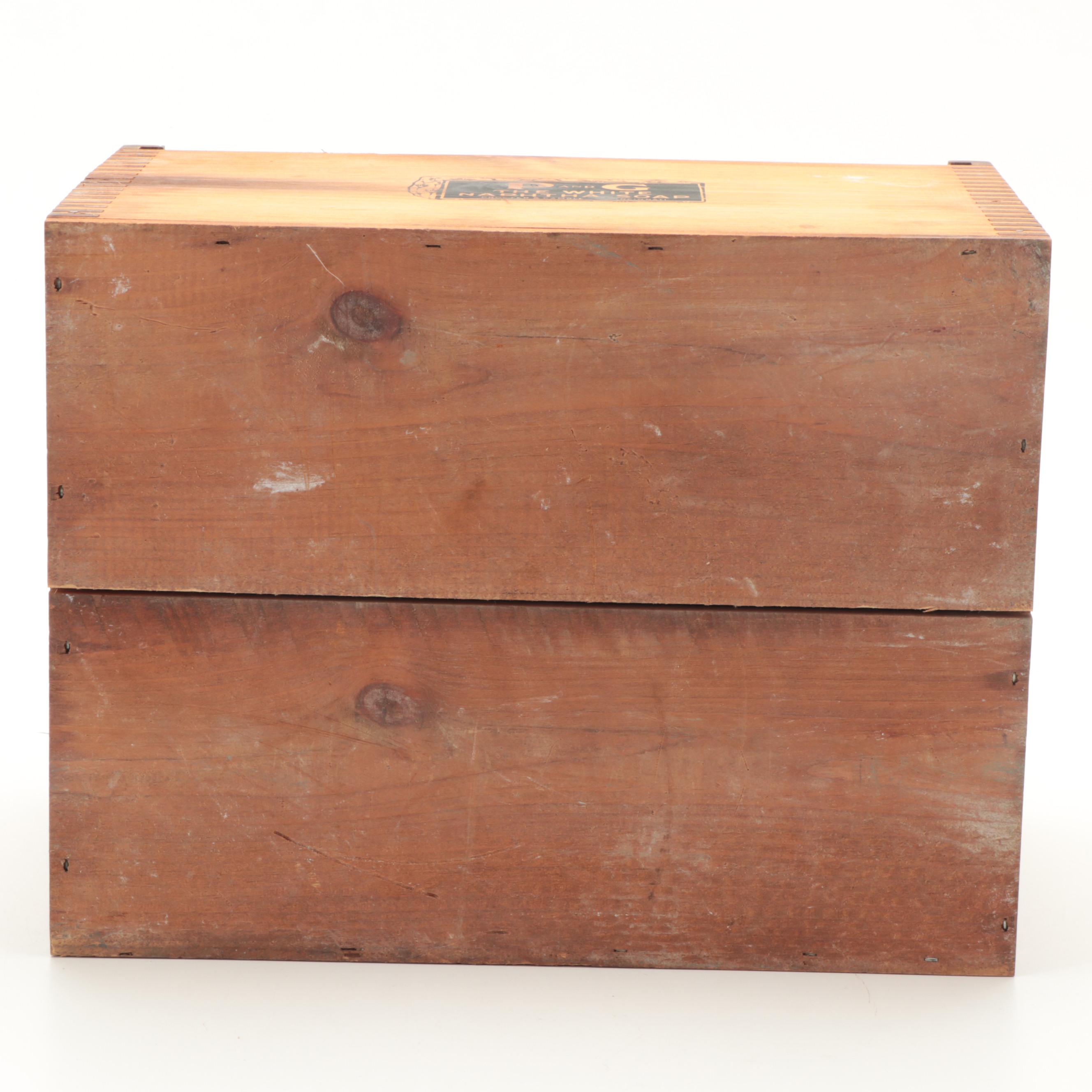 Procter & Gamble Soap Crate, Utensil Caddy, and Coasters with Peterboro Basket