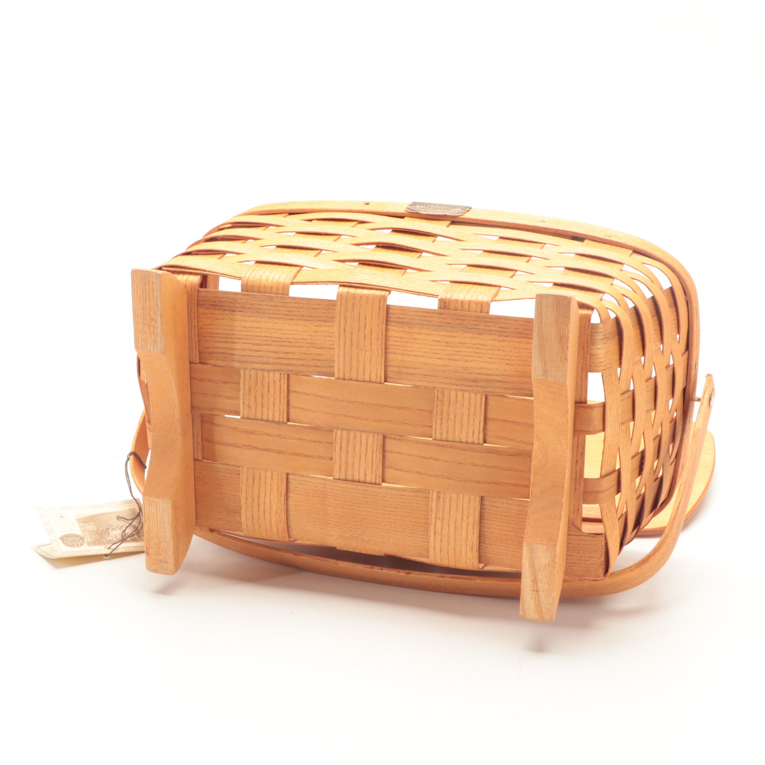 Procter & Gamble Soap Crate, Utensil Caddy, and Coasters with Peterboro Basket