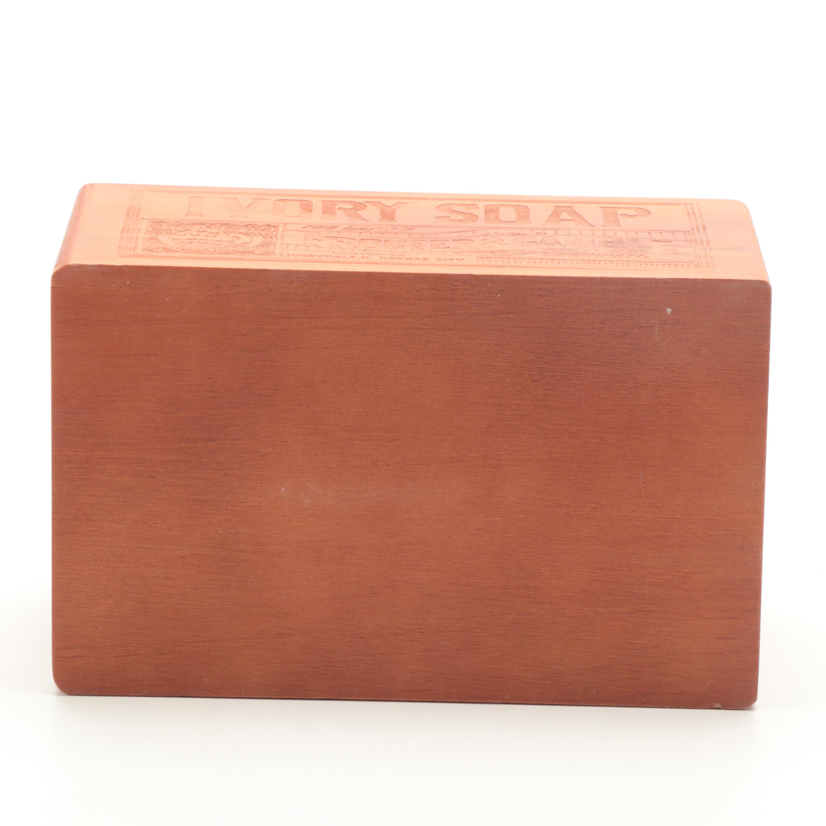 Procter & Gamble Soap Crate, Utensil Caddy, and Coasters with Peterboro Basket