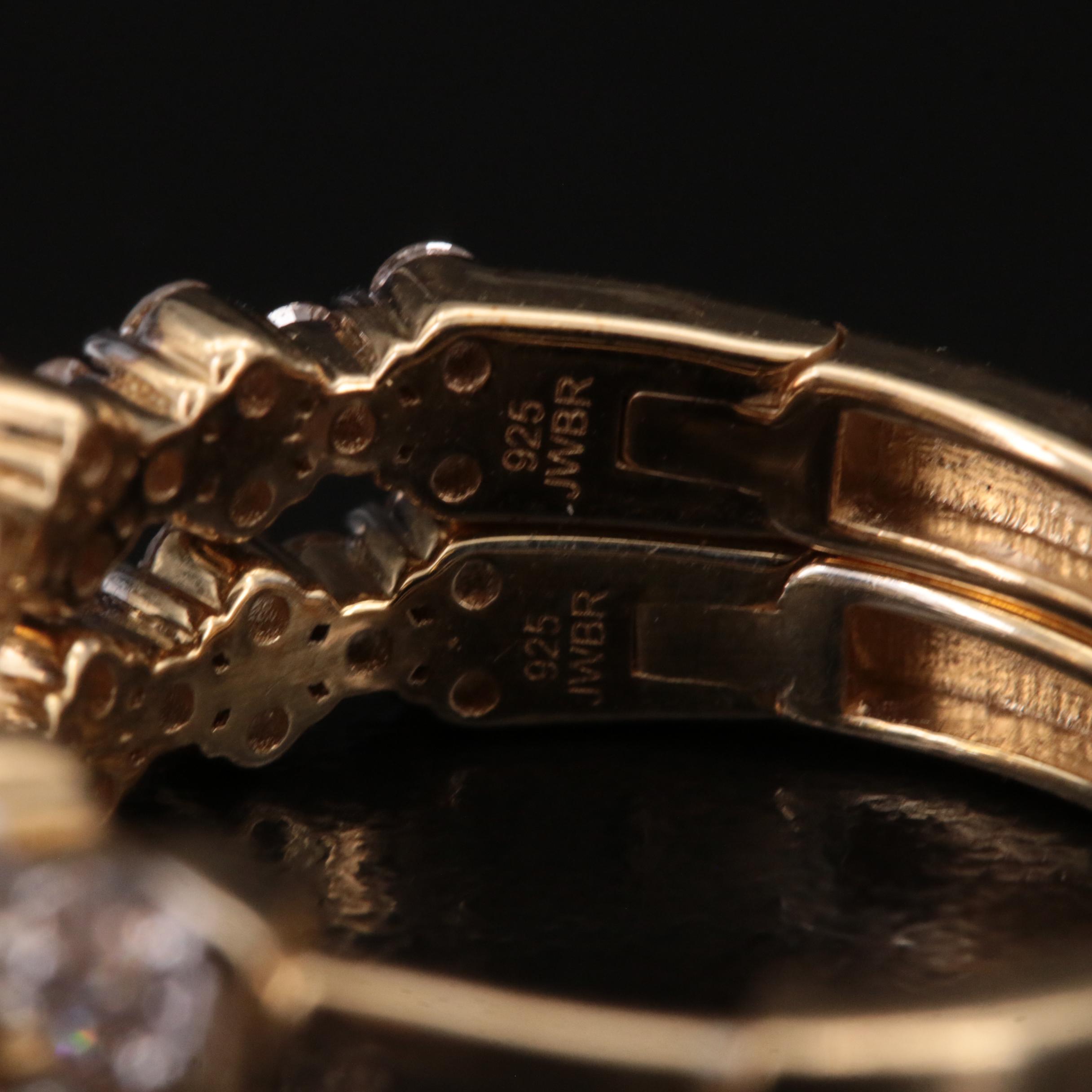 Sterling 1.00 CTW Diamond Hoop Earrings