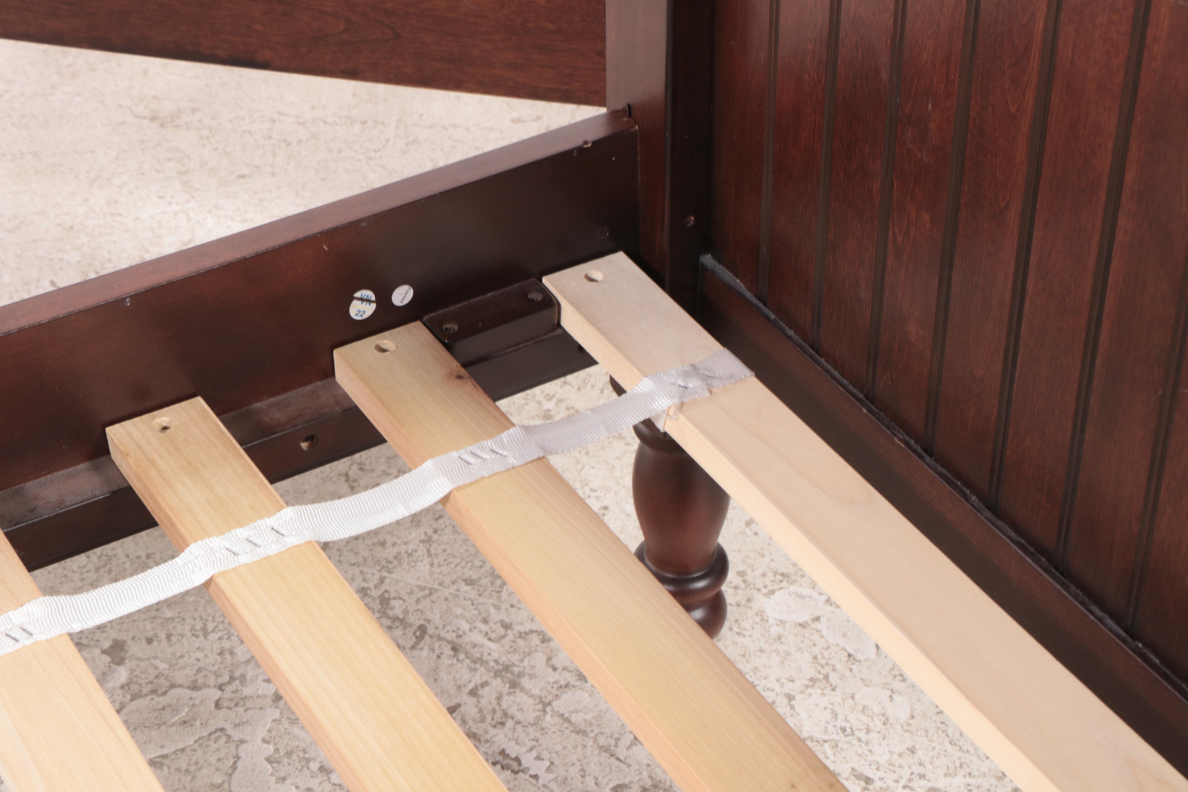 Pair of Pottery Barn Kids "Catalina" Twin Bed Frames with Nightstands