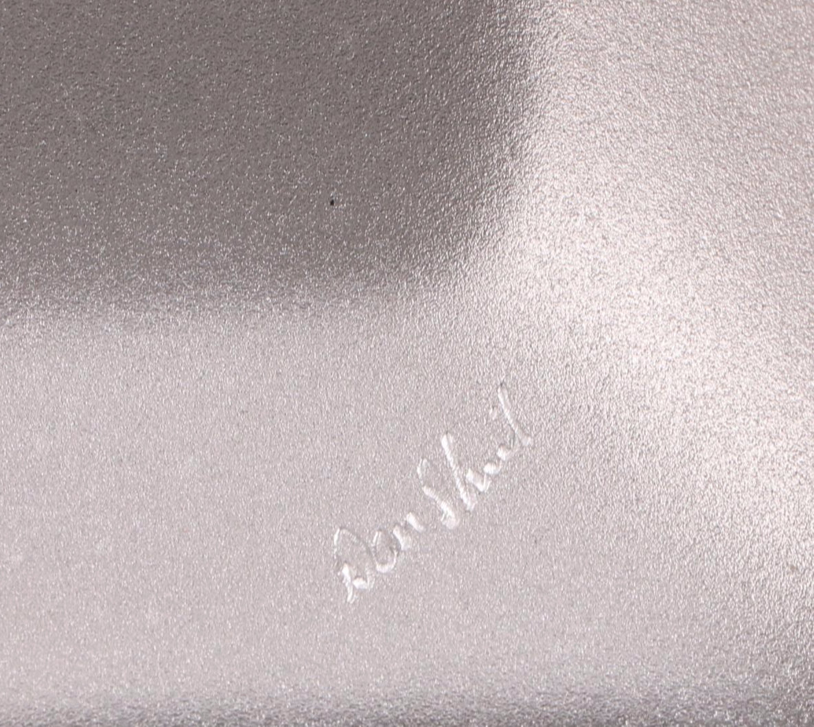 Don Sheil Collection Brolga Motif Silver Tone Metal Dish