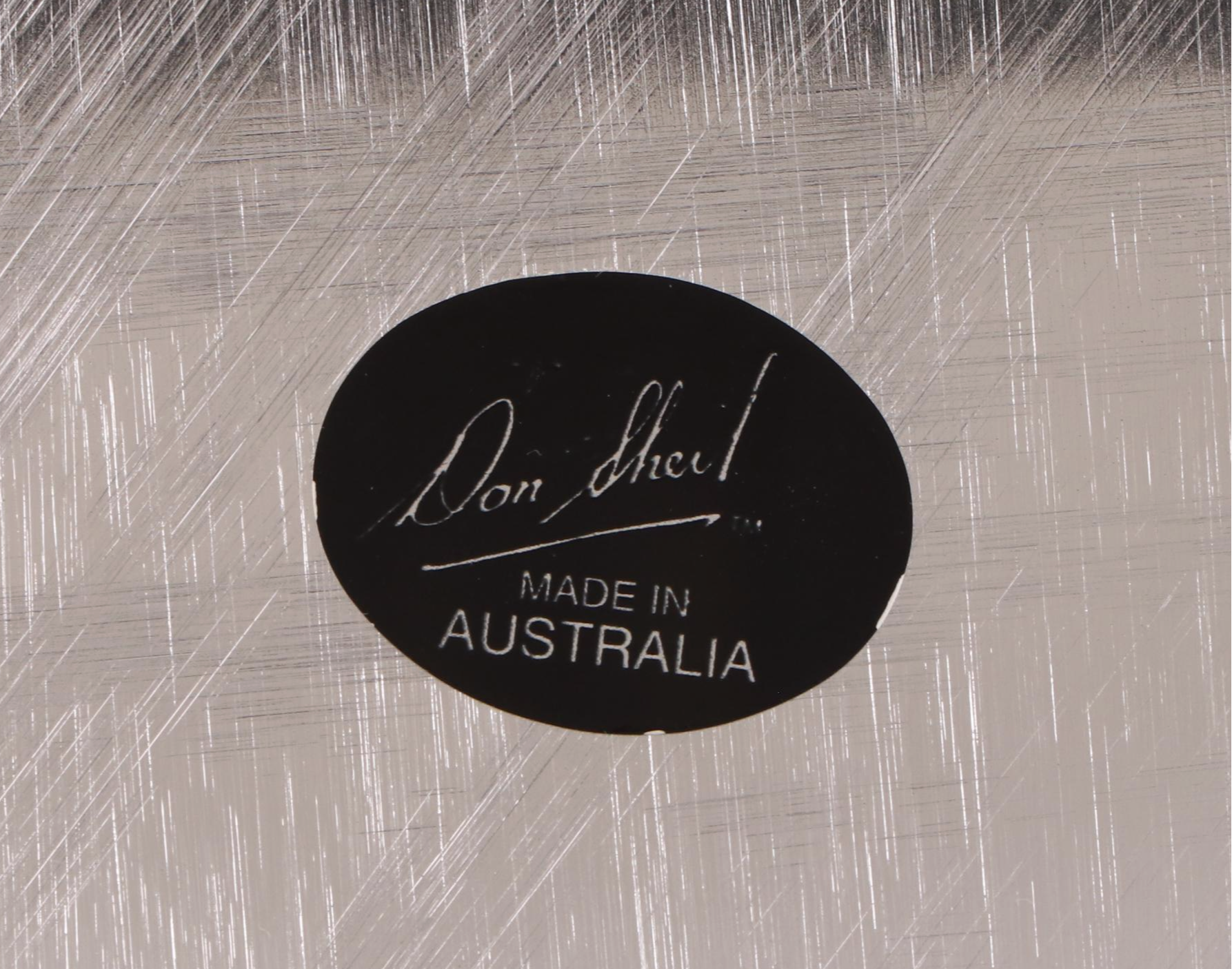 Don Sheil Collection Brolga Motif Silver Tone Metal Dish