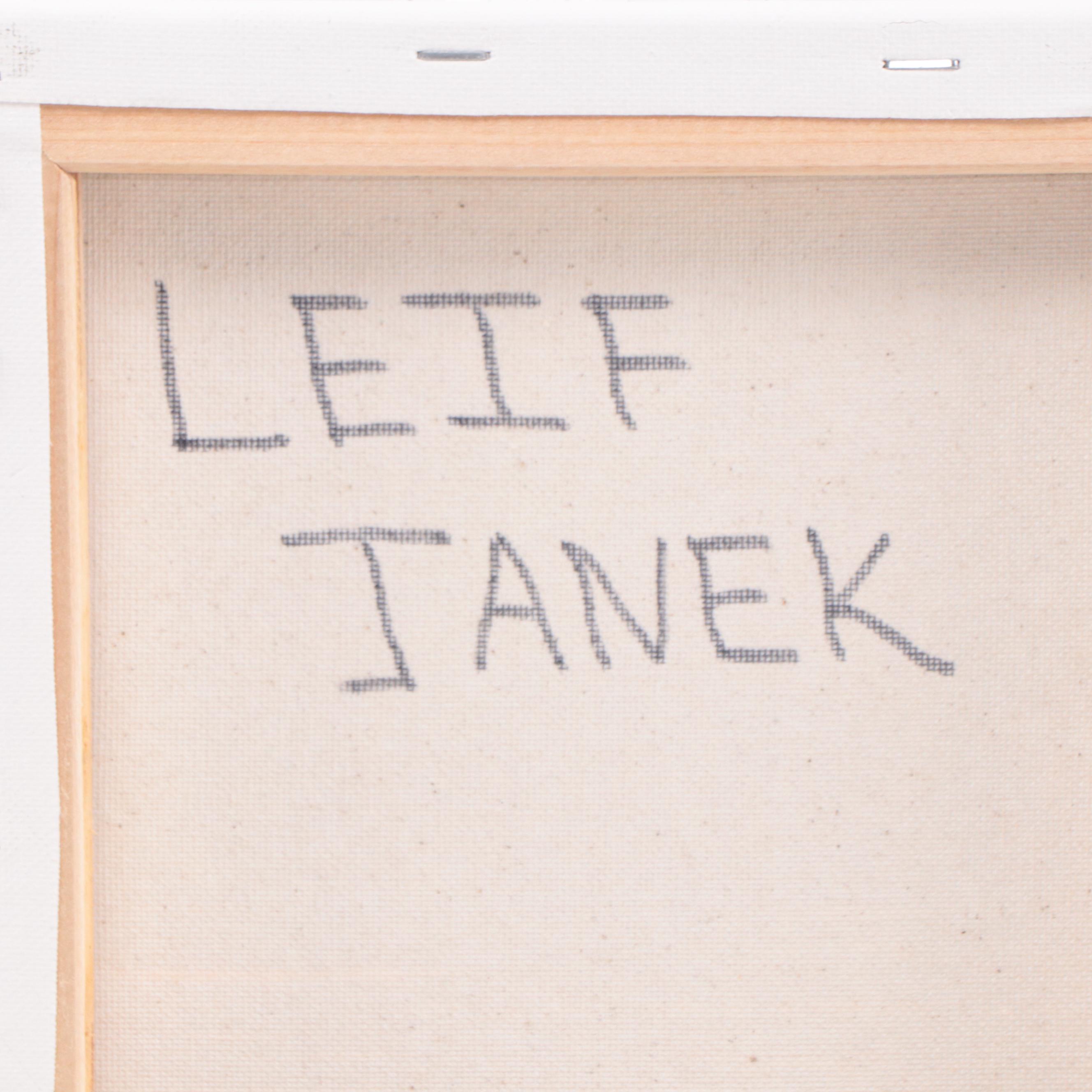 Leif Janek Abstract Acrylic Painting, 21st Century