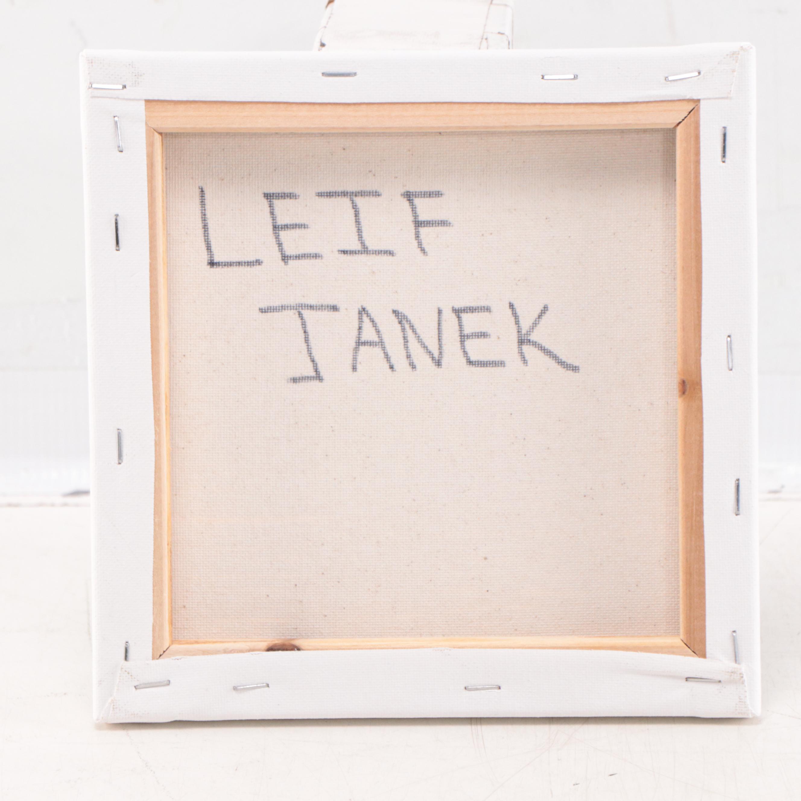 Leif Janek Abstract Acrylic Painting, 21st Century