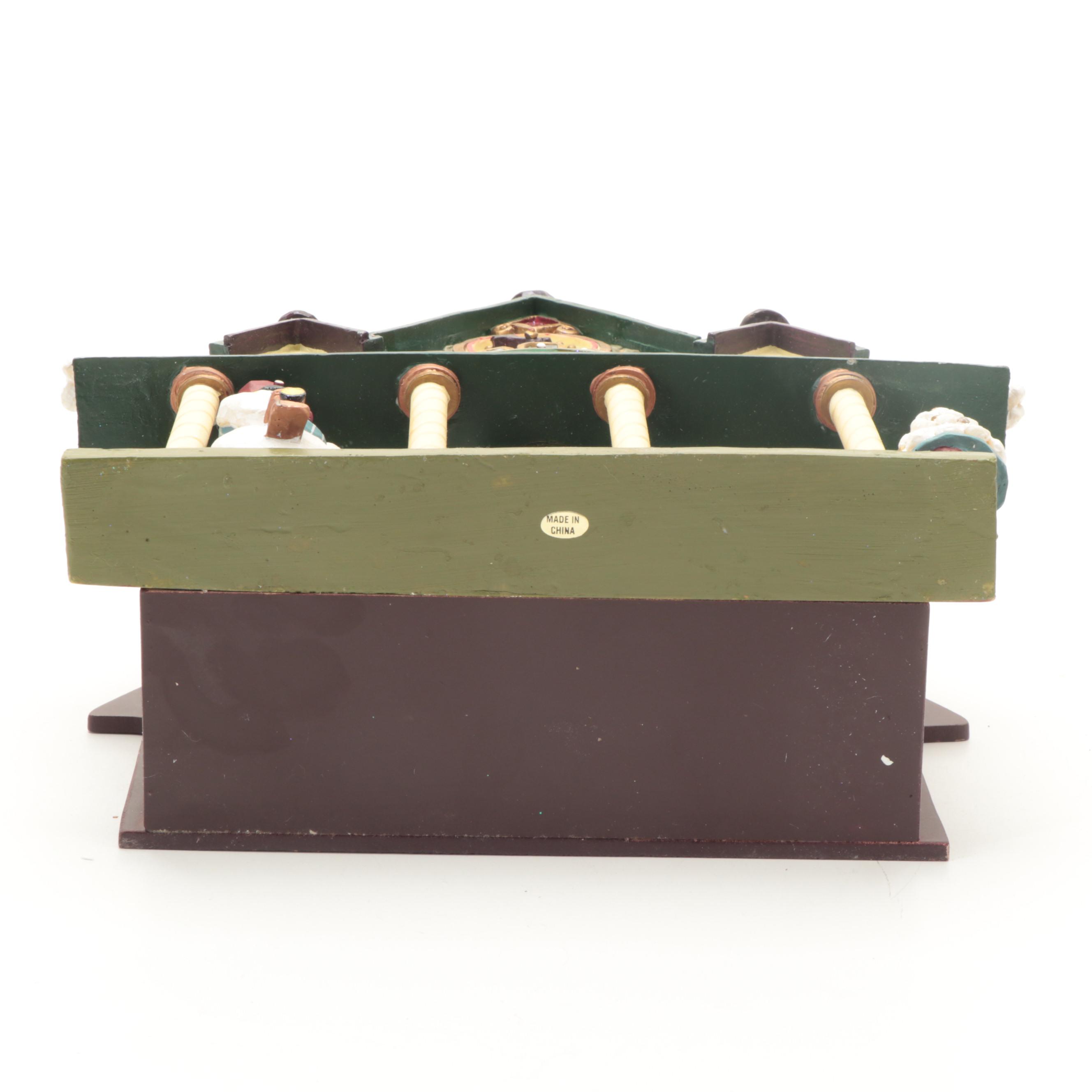 Kurt Adler Christmas Village Ornaments With Accessories