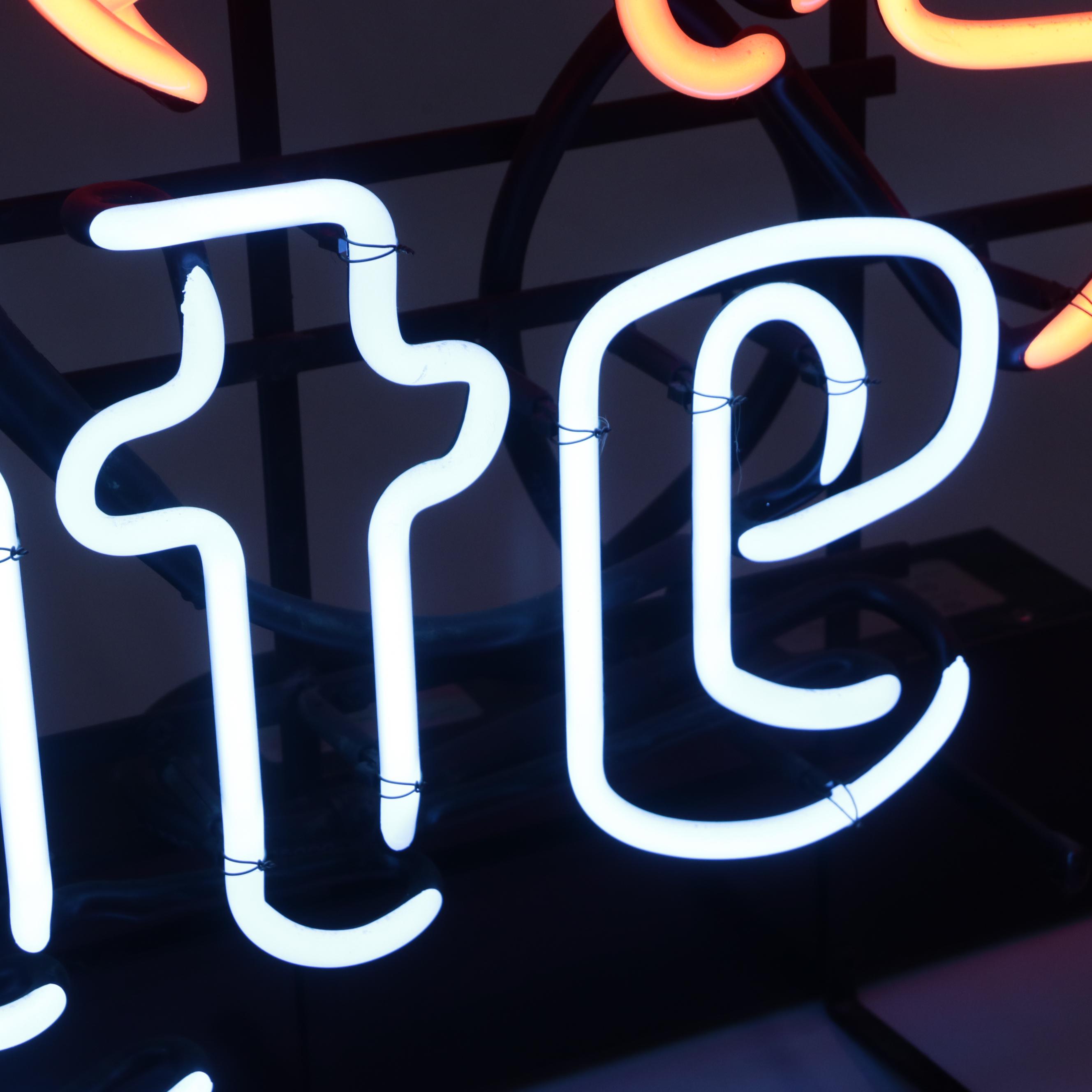 Vintage Cincinnati Bengals Miller Lite Neon Sign