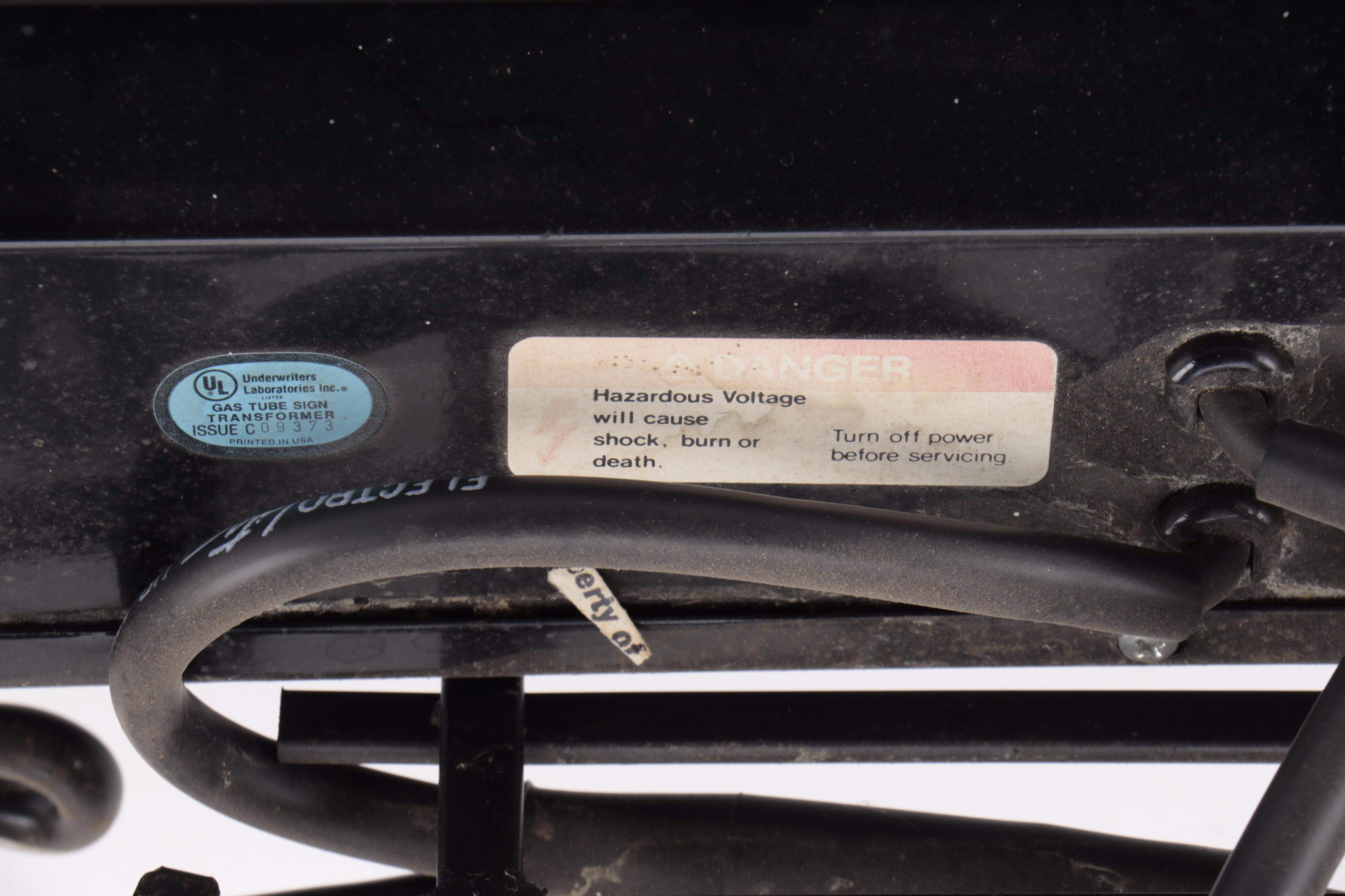 Vintage Cincinnati Bengals Miller Lite Neon Sign