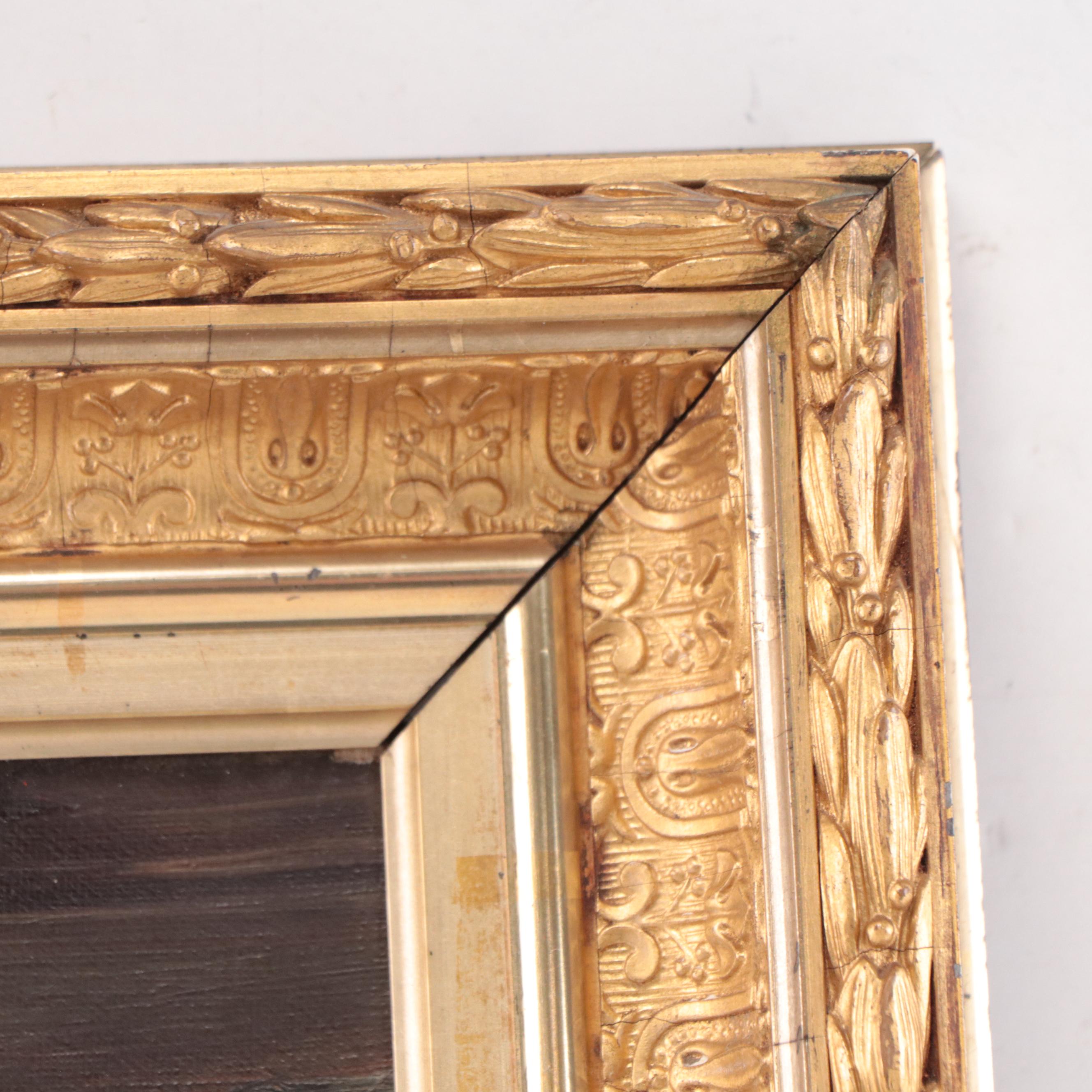 Genre Oil Painting, Early 20th Century