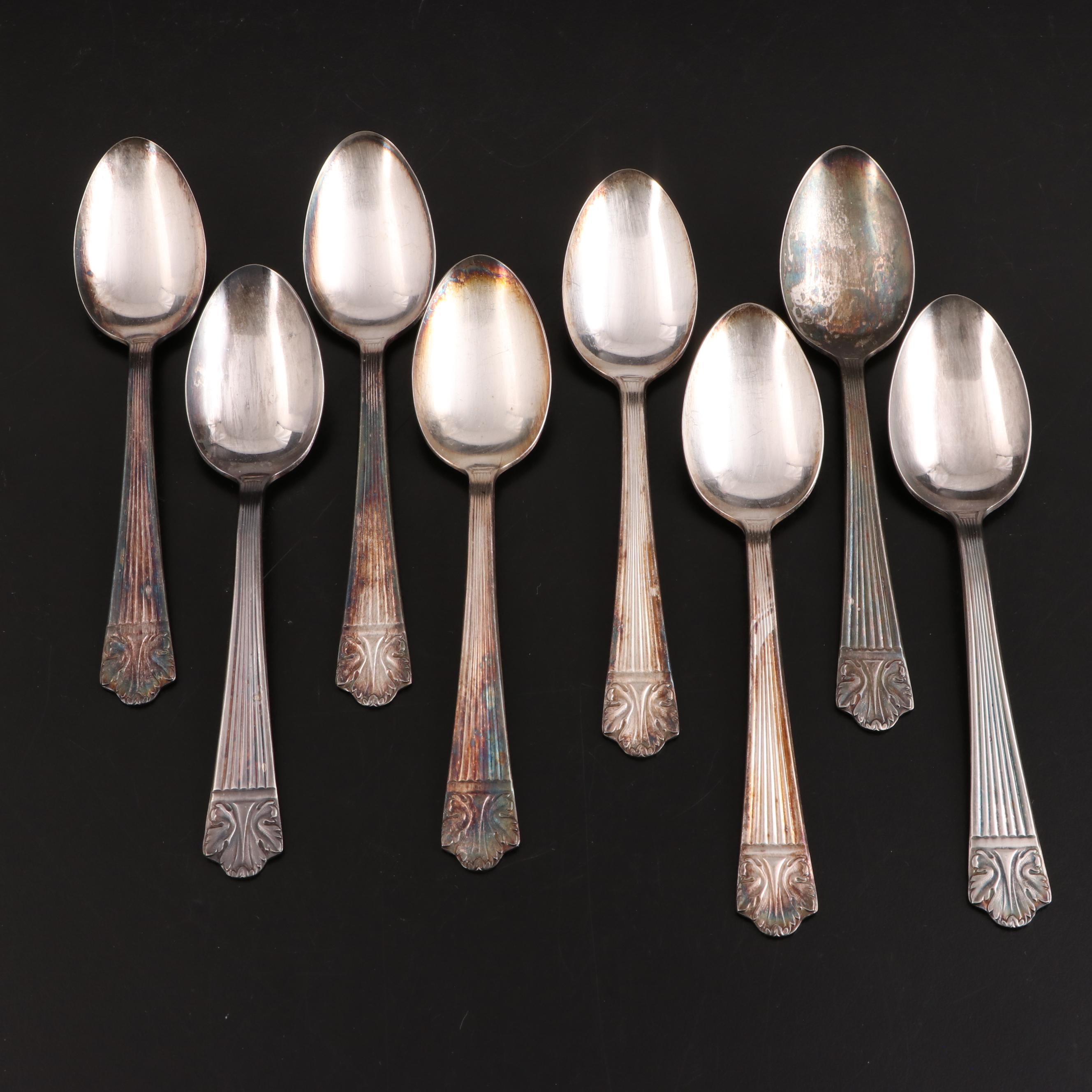 Queen Esther "Lady Esther" and Other Silver Plate Flatware and Serveware