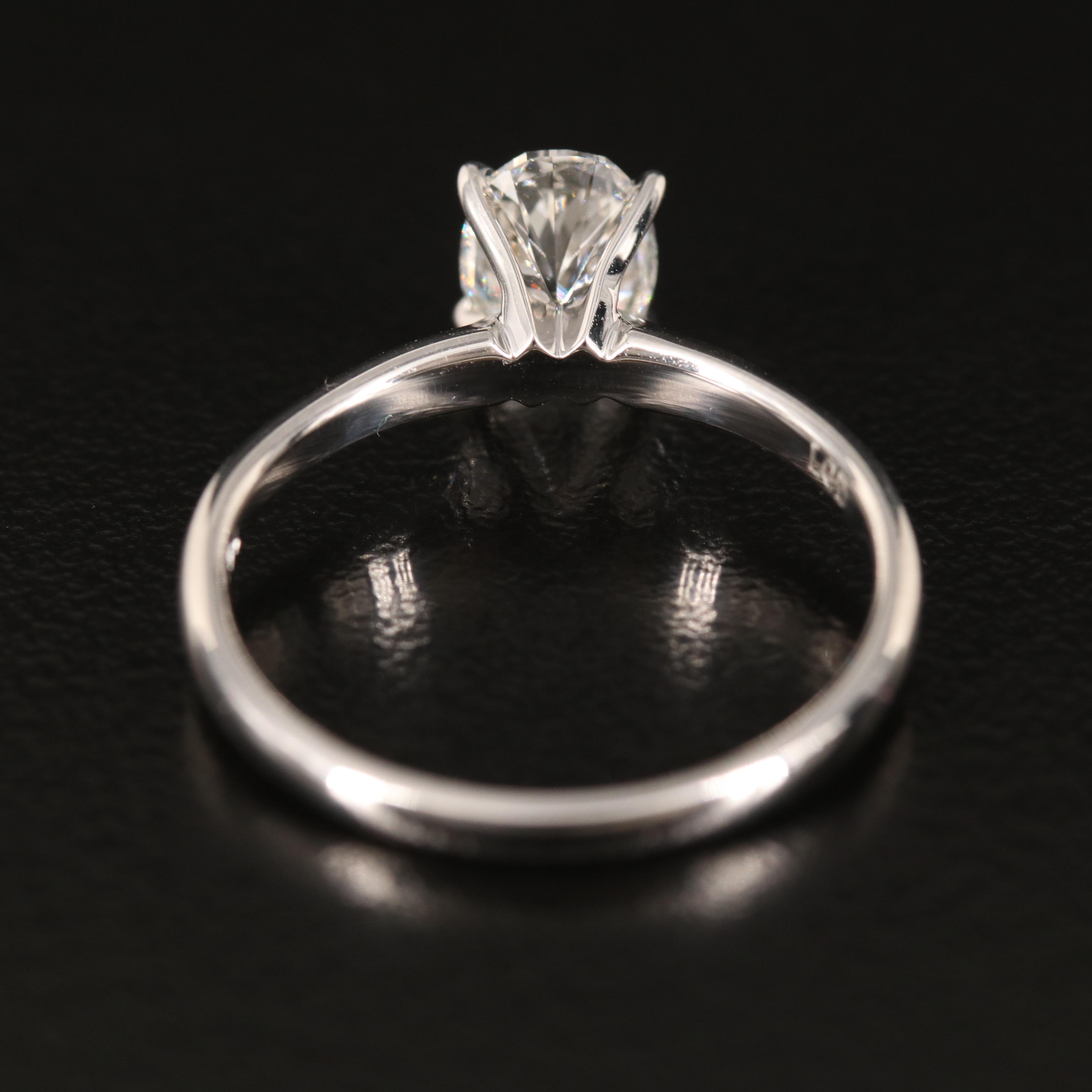 14K 0.90 CT Lab Grown Diamond Ring