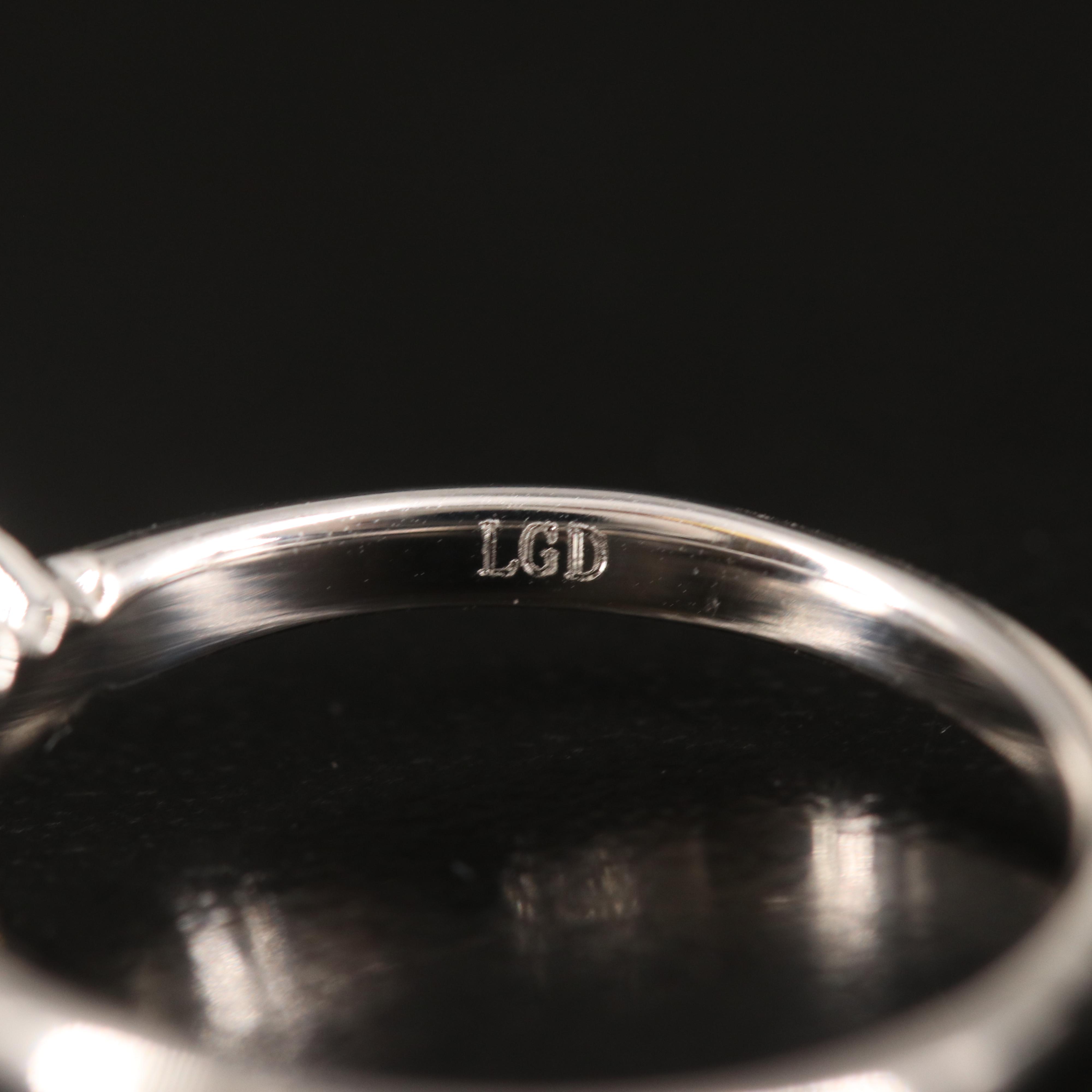 14K 0.90 CT Lab Grown Diamond Ring