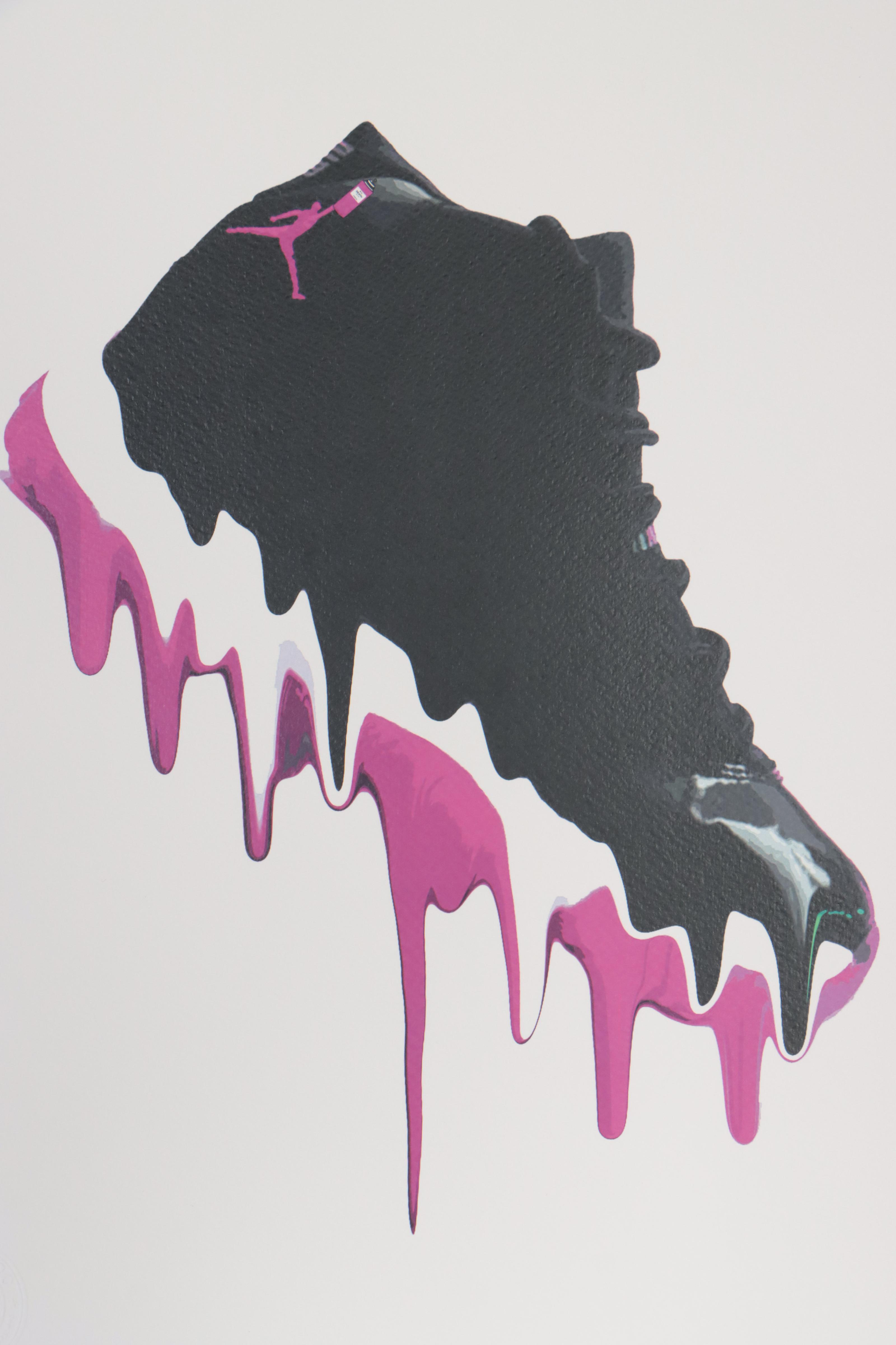 Death NYC Pop Art Graphic Print of Sneaker, 2020