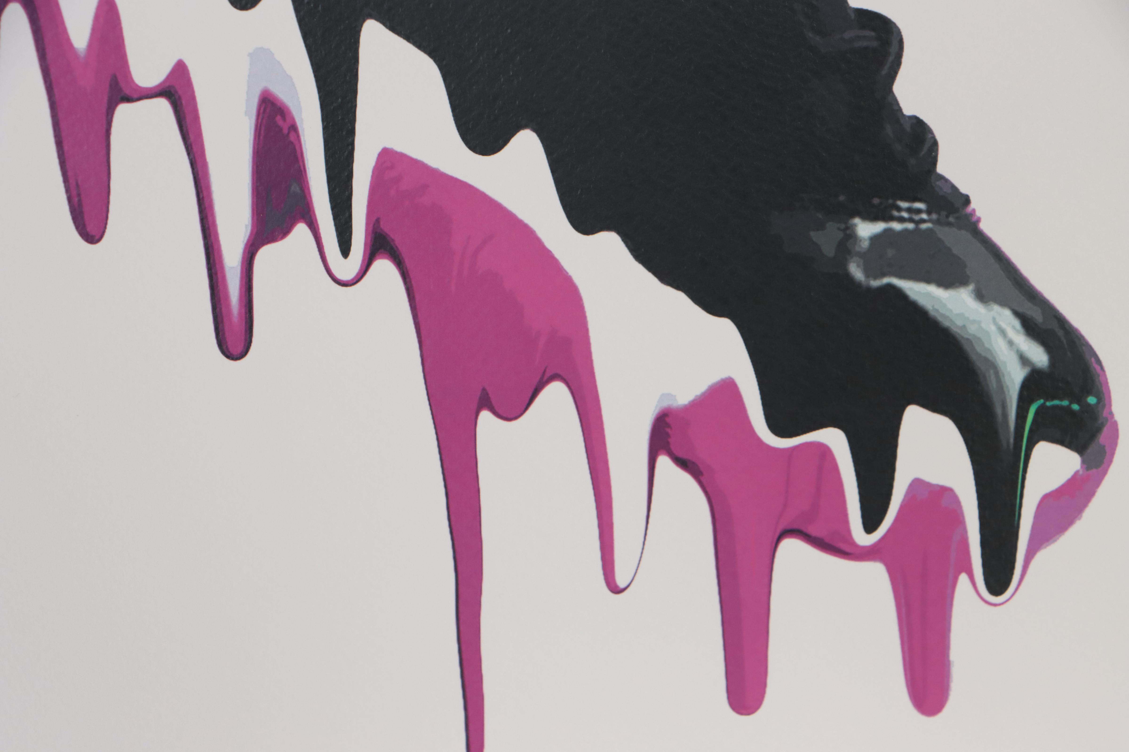 Death NYC Pop Art Graphic Print of Sneaker, 2020