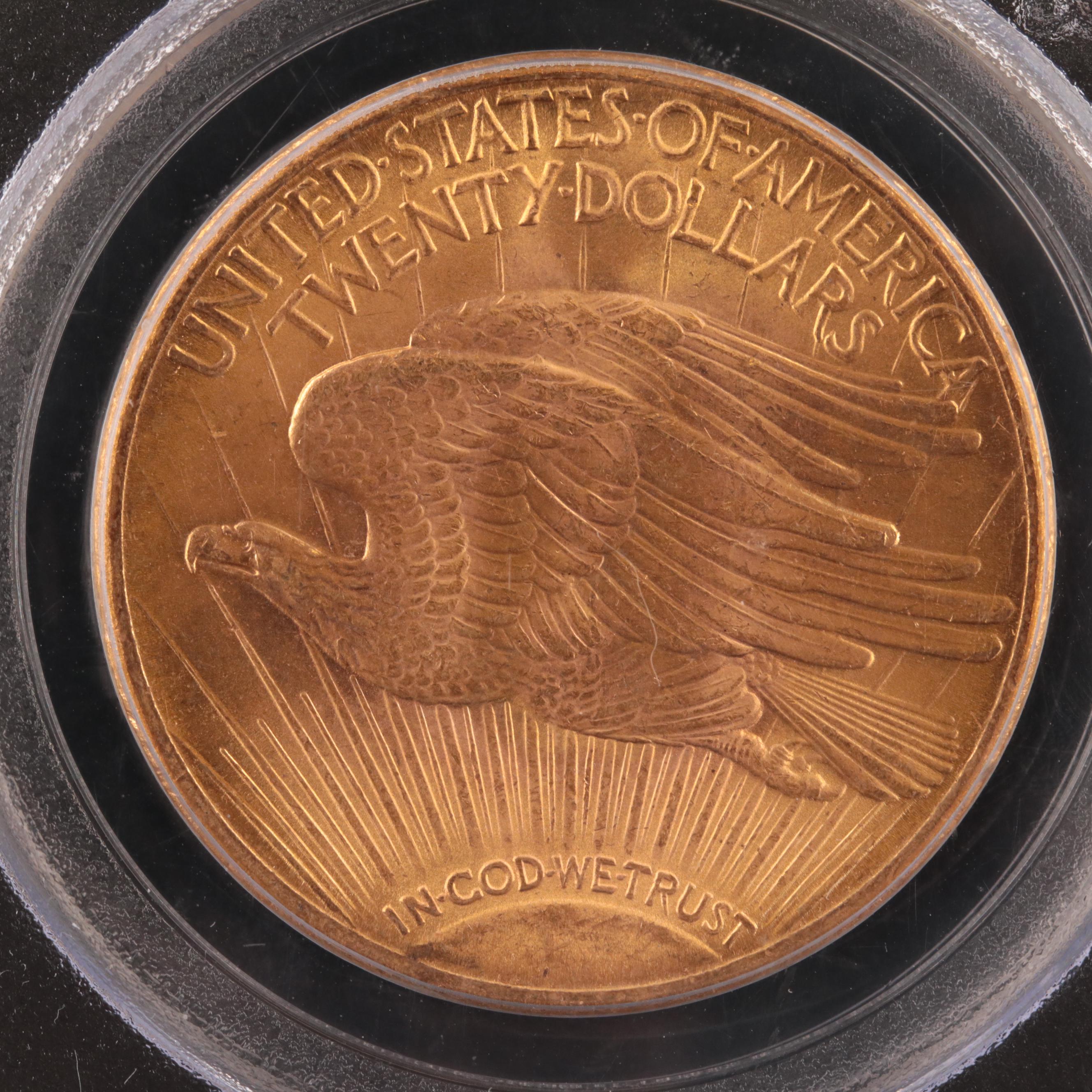 PCGS Graded MS64 1928 Saint Gaudens $20 Gold Coin