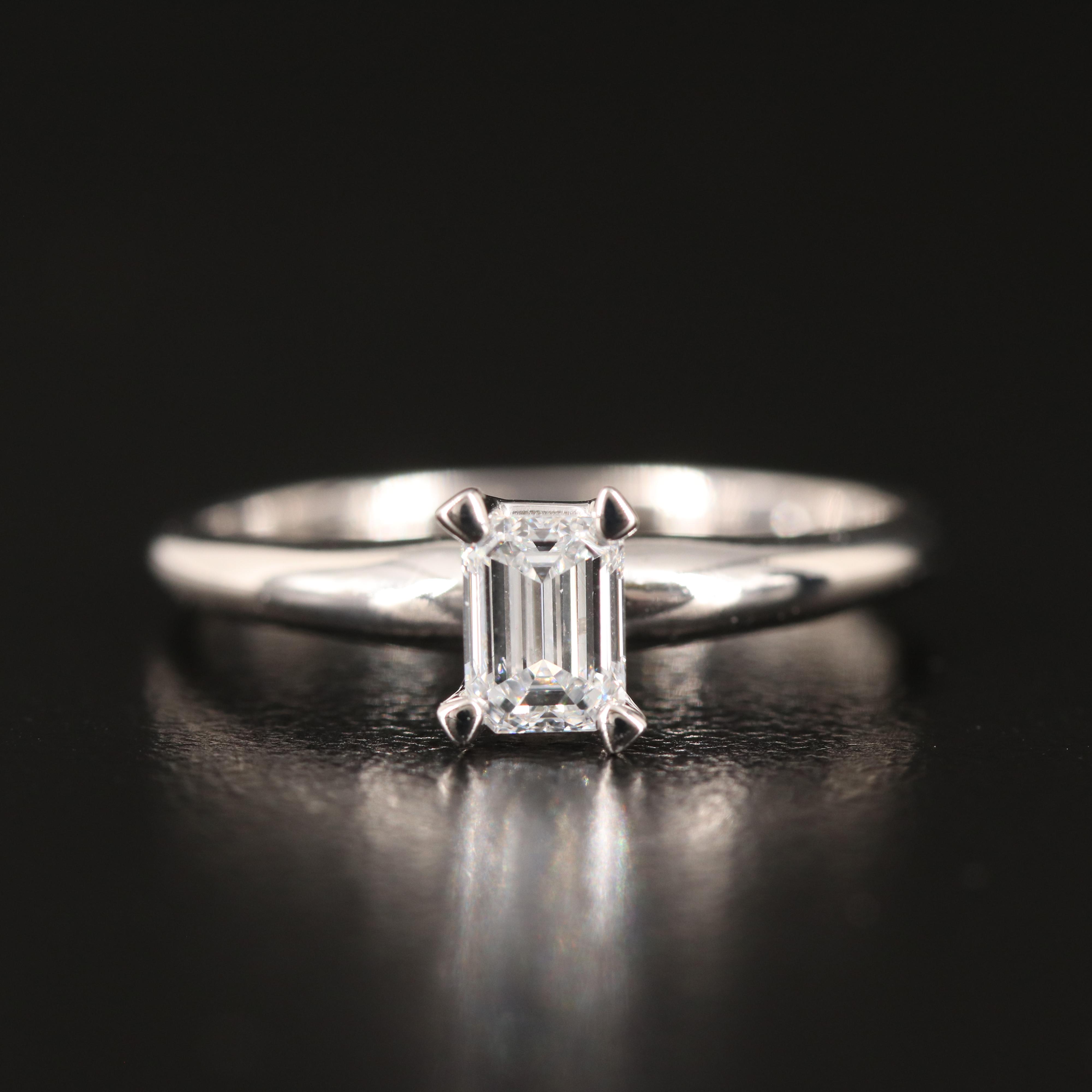 14K 0.46 CT Lab Grown Diamond Ring