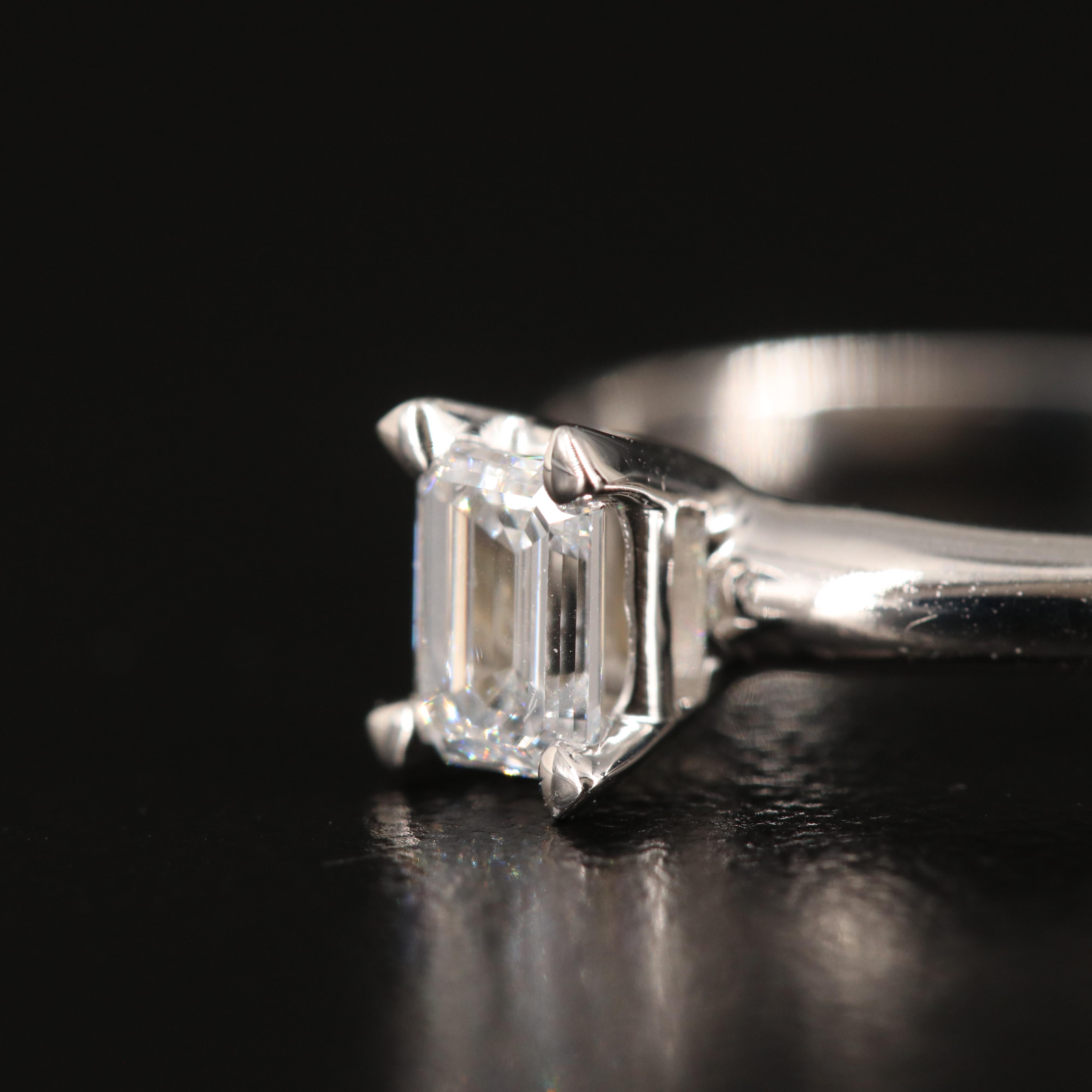 14K 0.46 CT Lab Grown Diamond Ring
