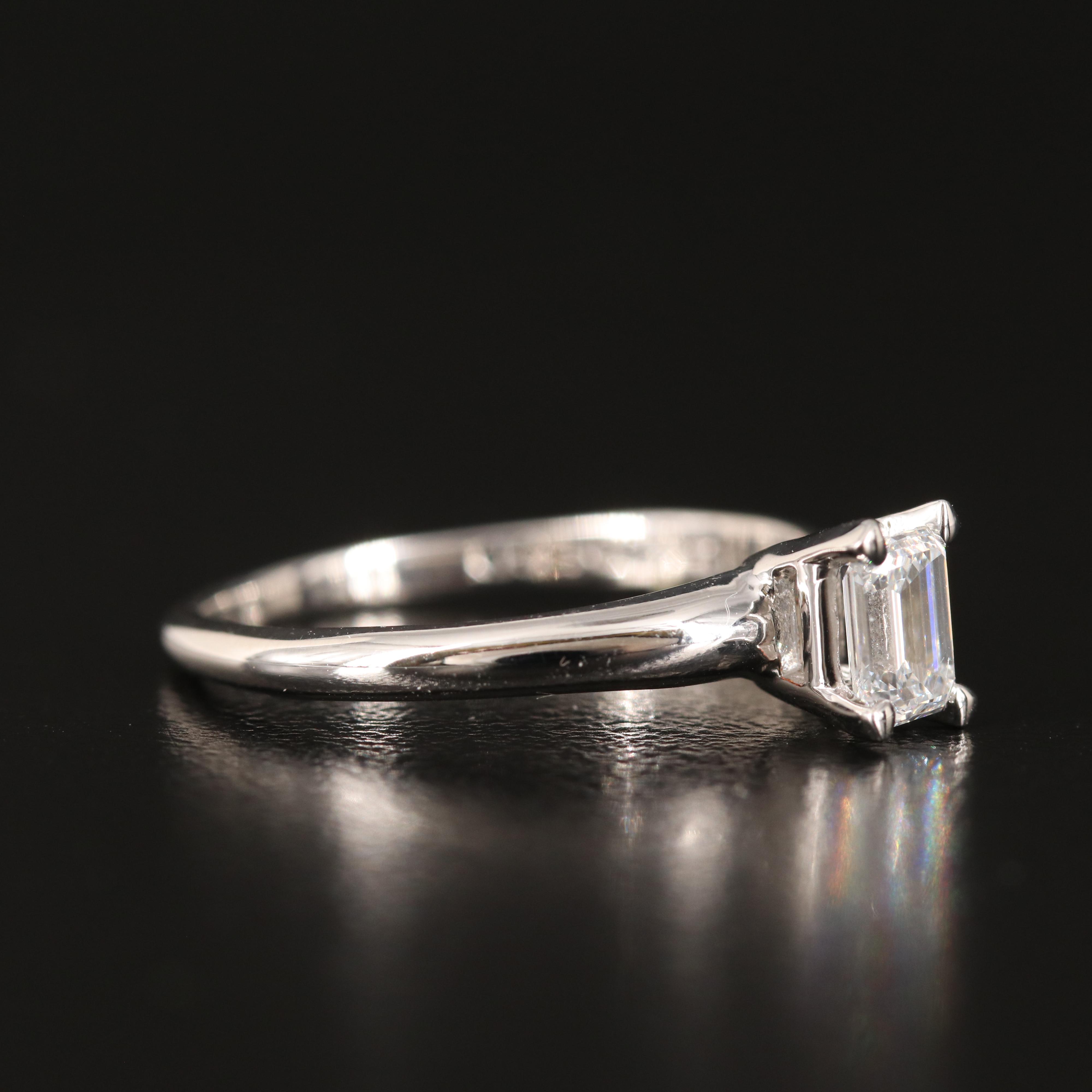 14K 0.46 CT Lab Grown Diamond Ring