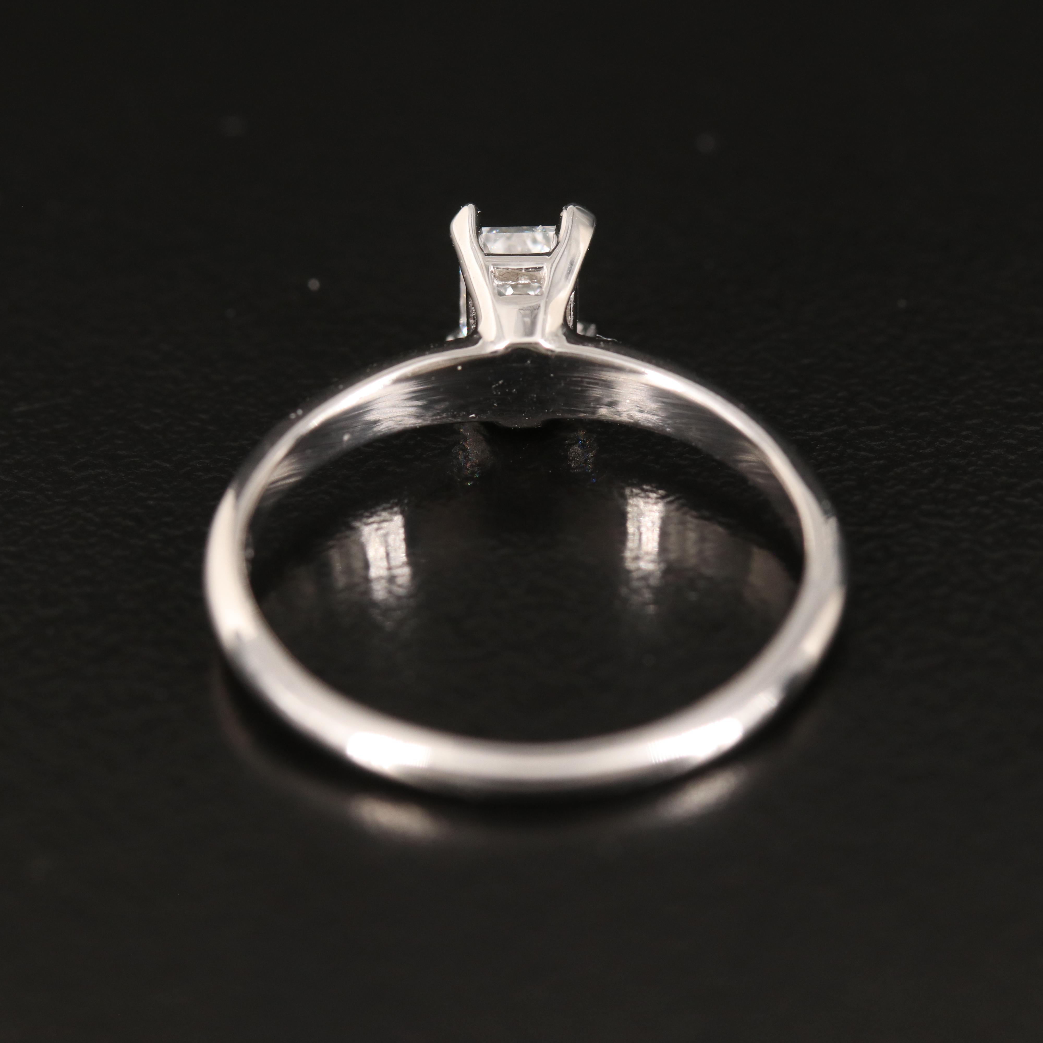 14K 0.46 CT Lab Grown Diamond Ring