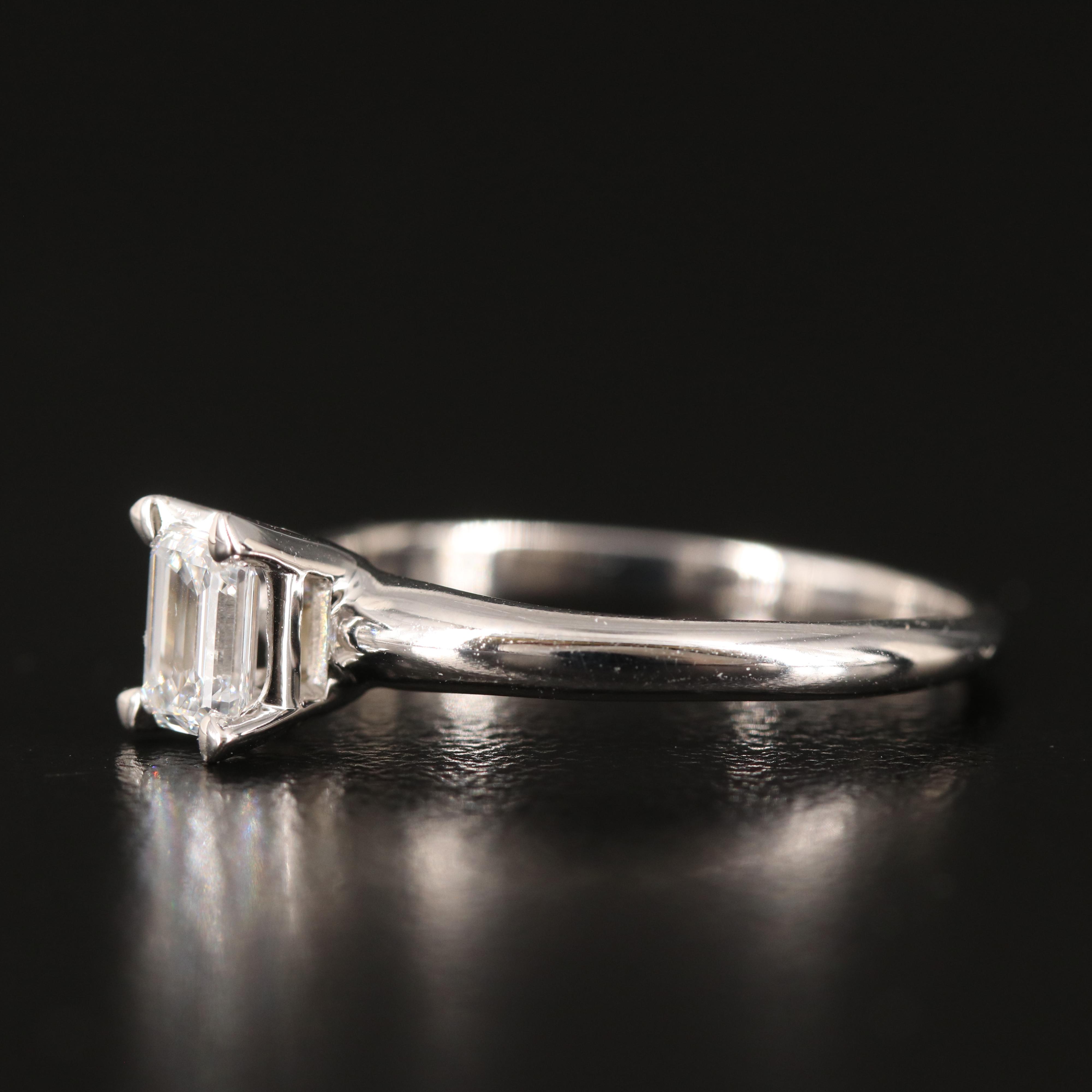 14K 0.46 CT Lab Grown Diamond Ring