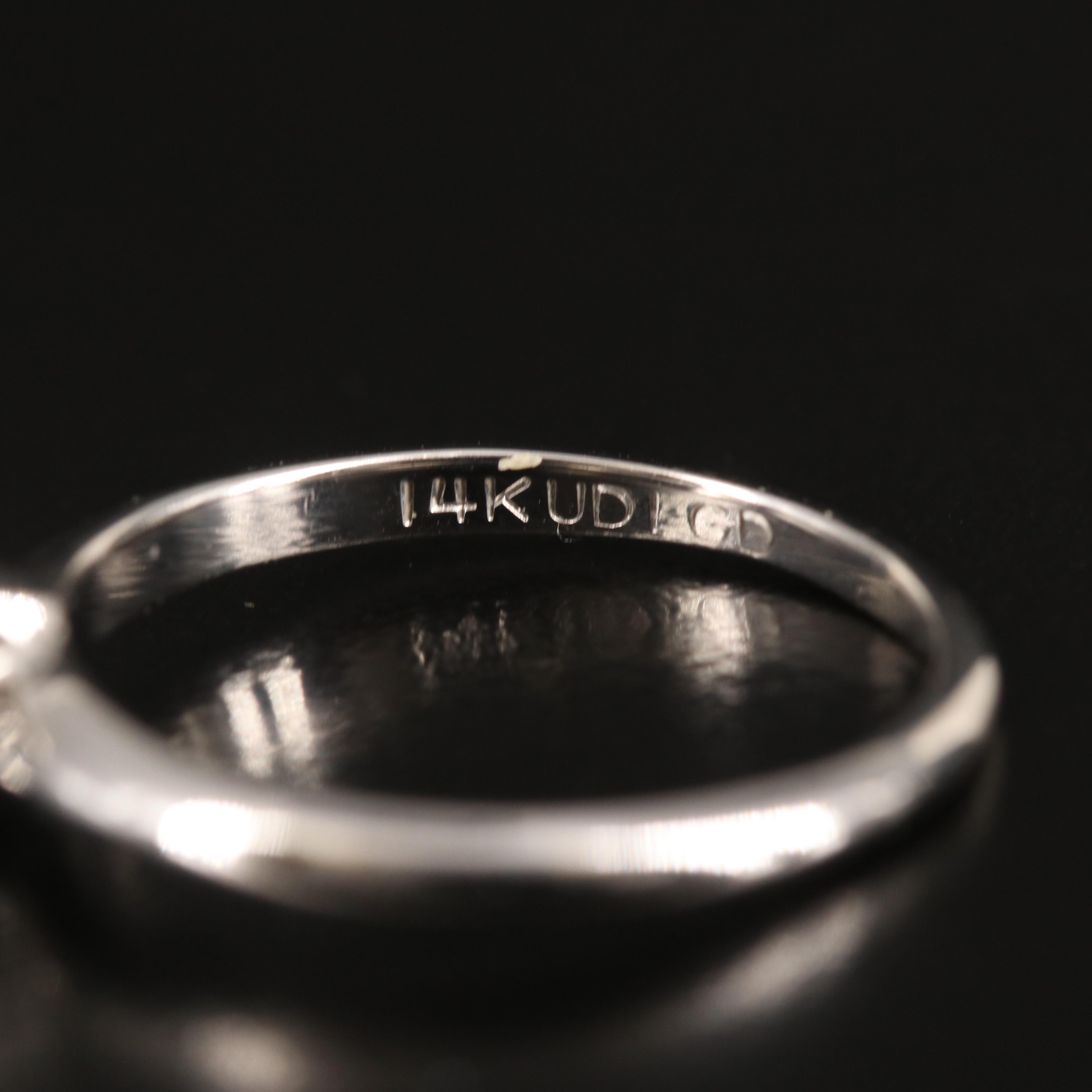 14K 0.46 CT Lab Grown Diamond Ring