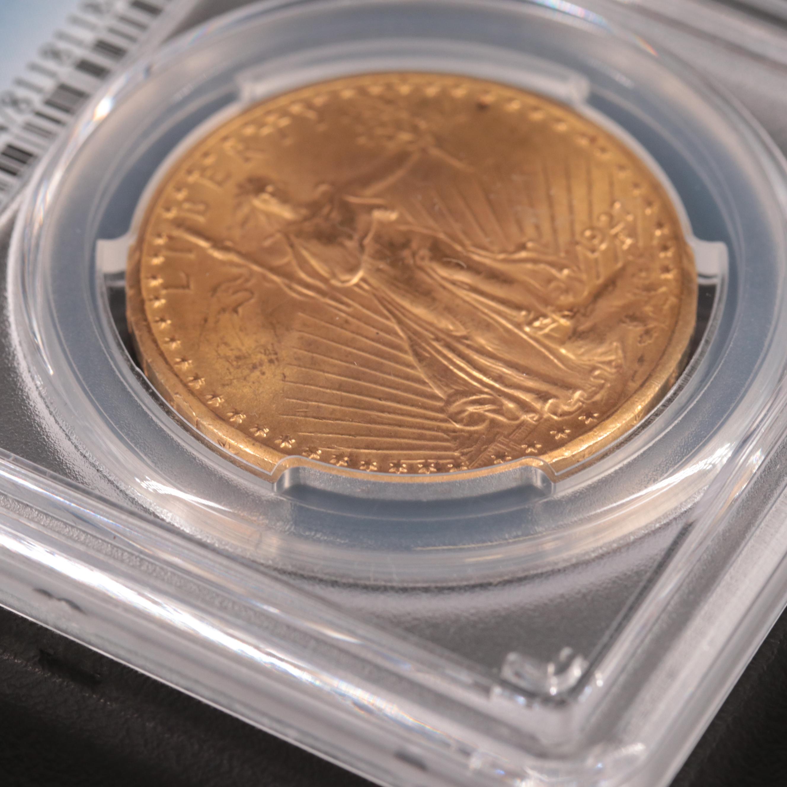 PCGS Graded MS64 1927 Saint Gaudens $20 Gold Coin