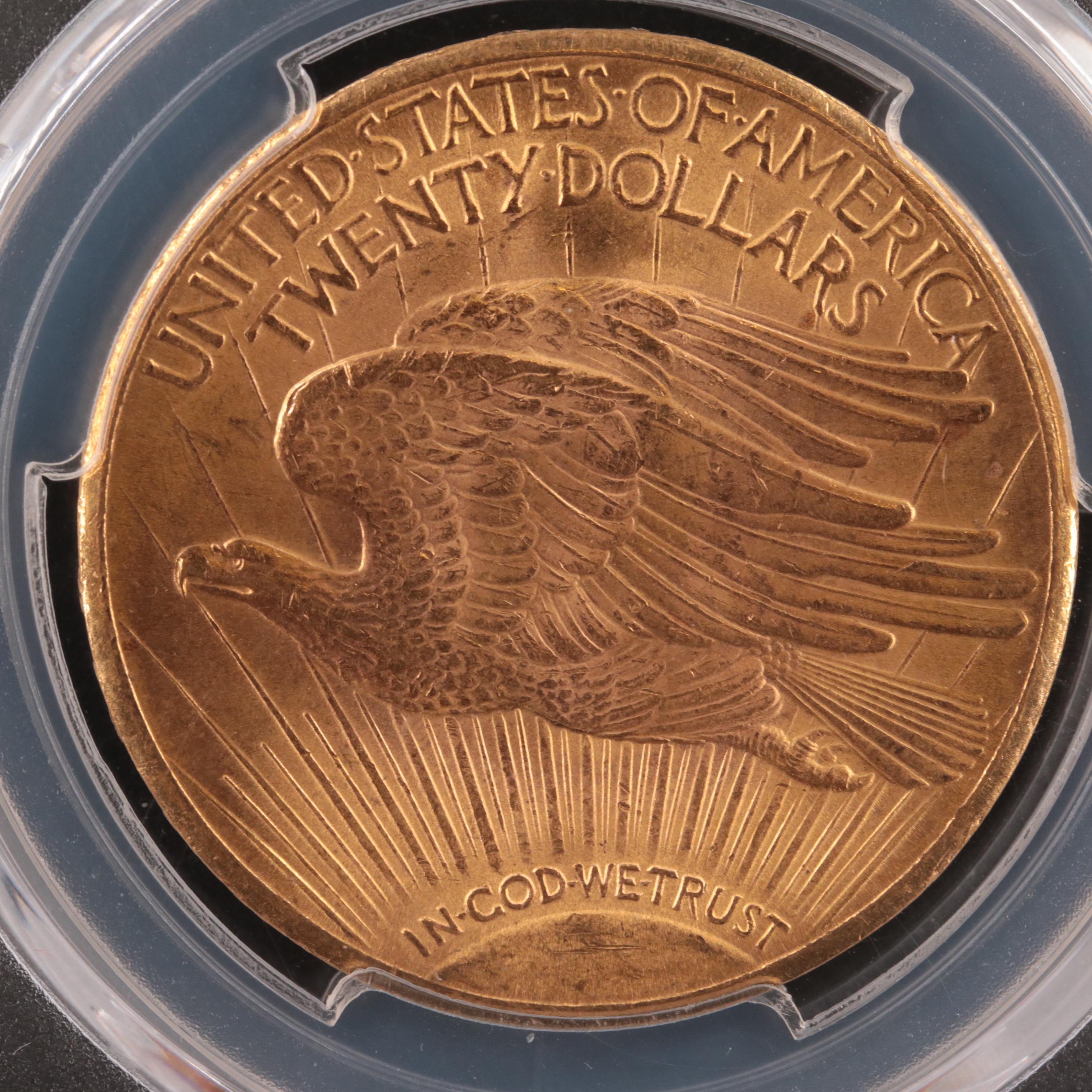 PCGS Graded MS64 1927 Saint Gaudens $20 Gold Coin