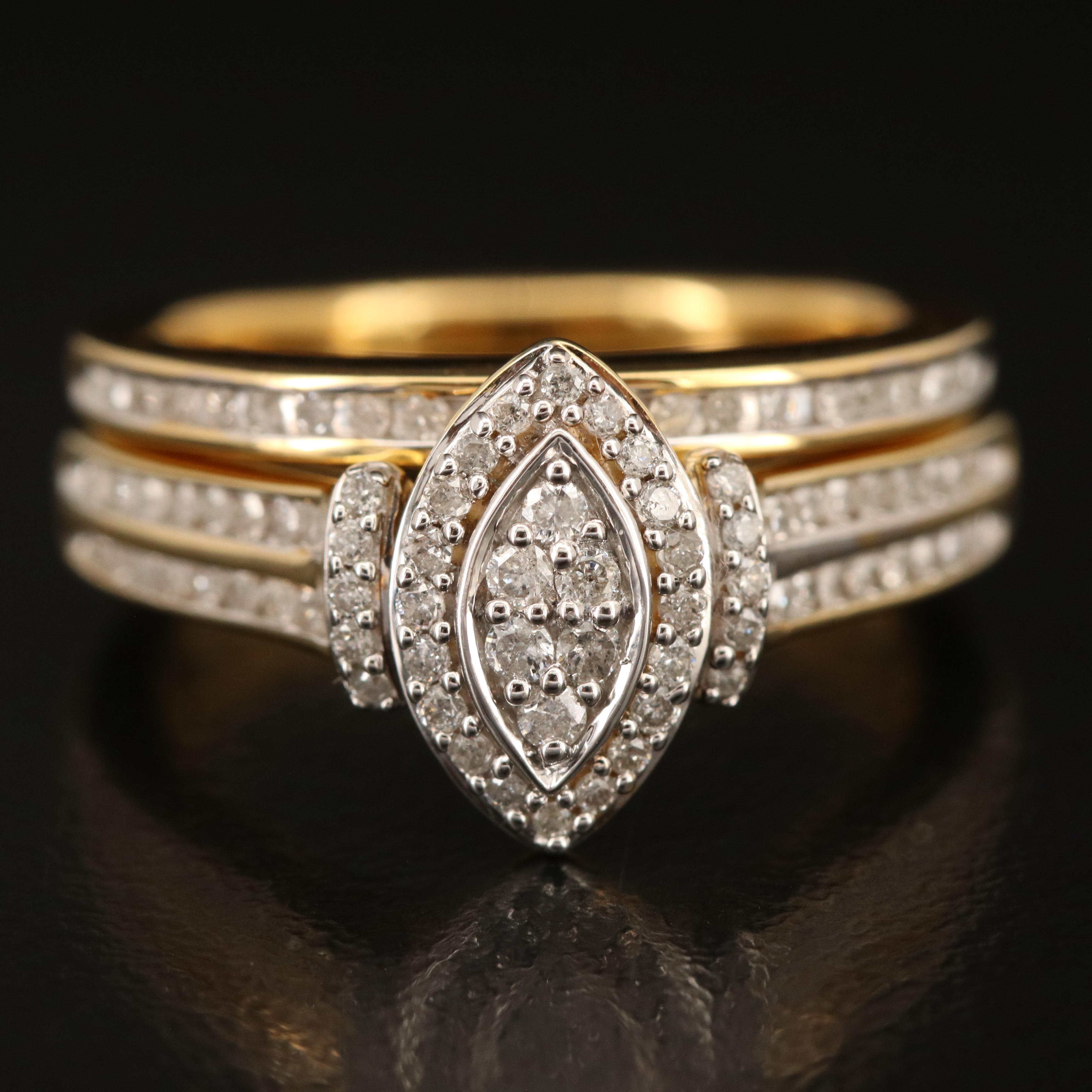 Sterling Diamond Rings