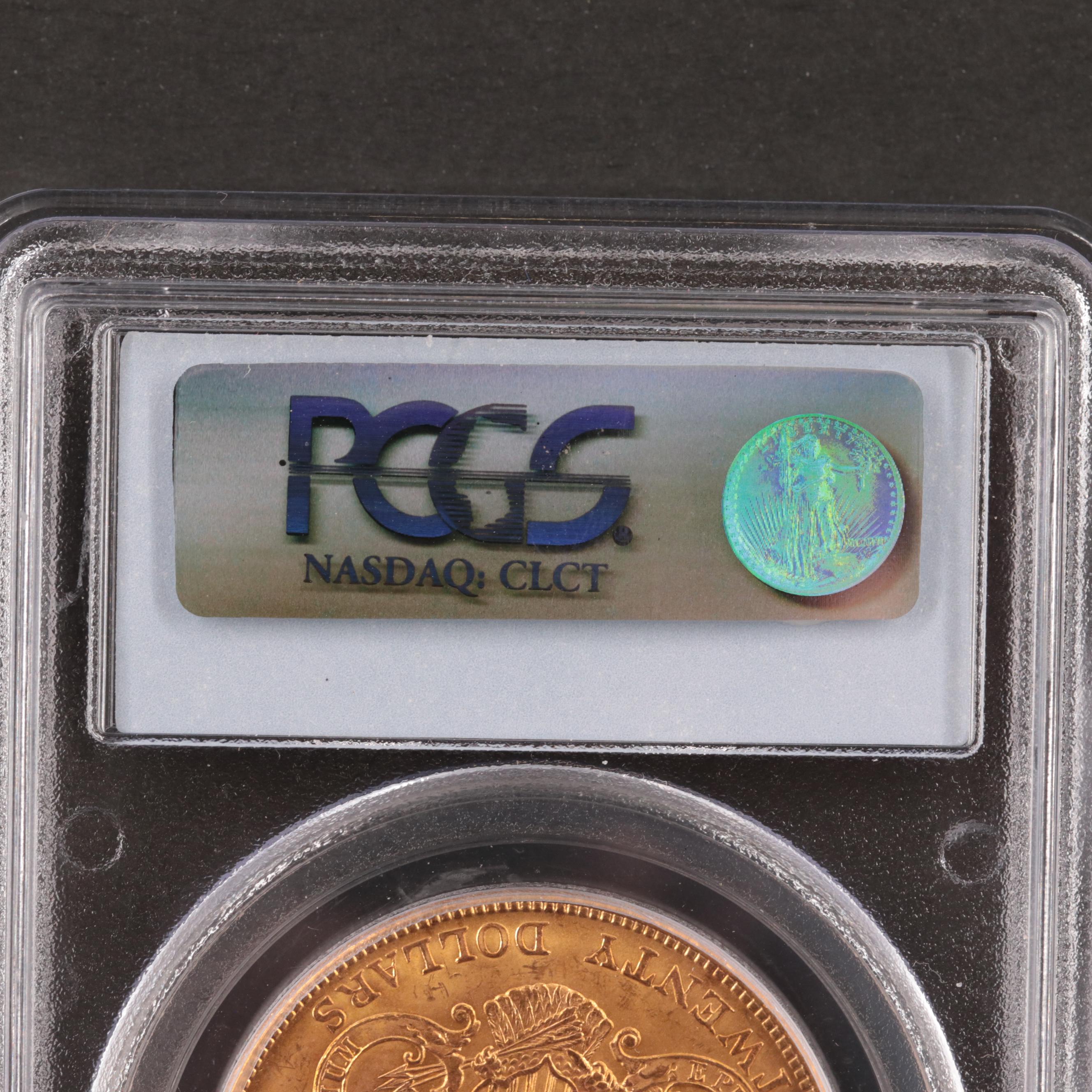 PCGS Graded MS63 1904 Liberty Head $20 Gold Coin