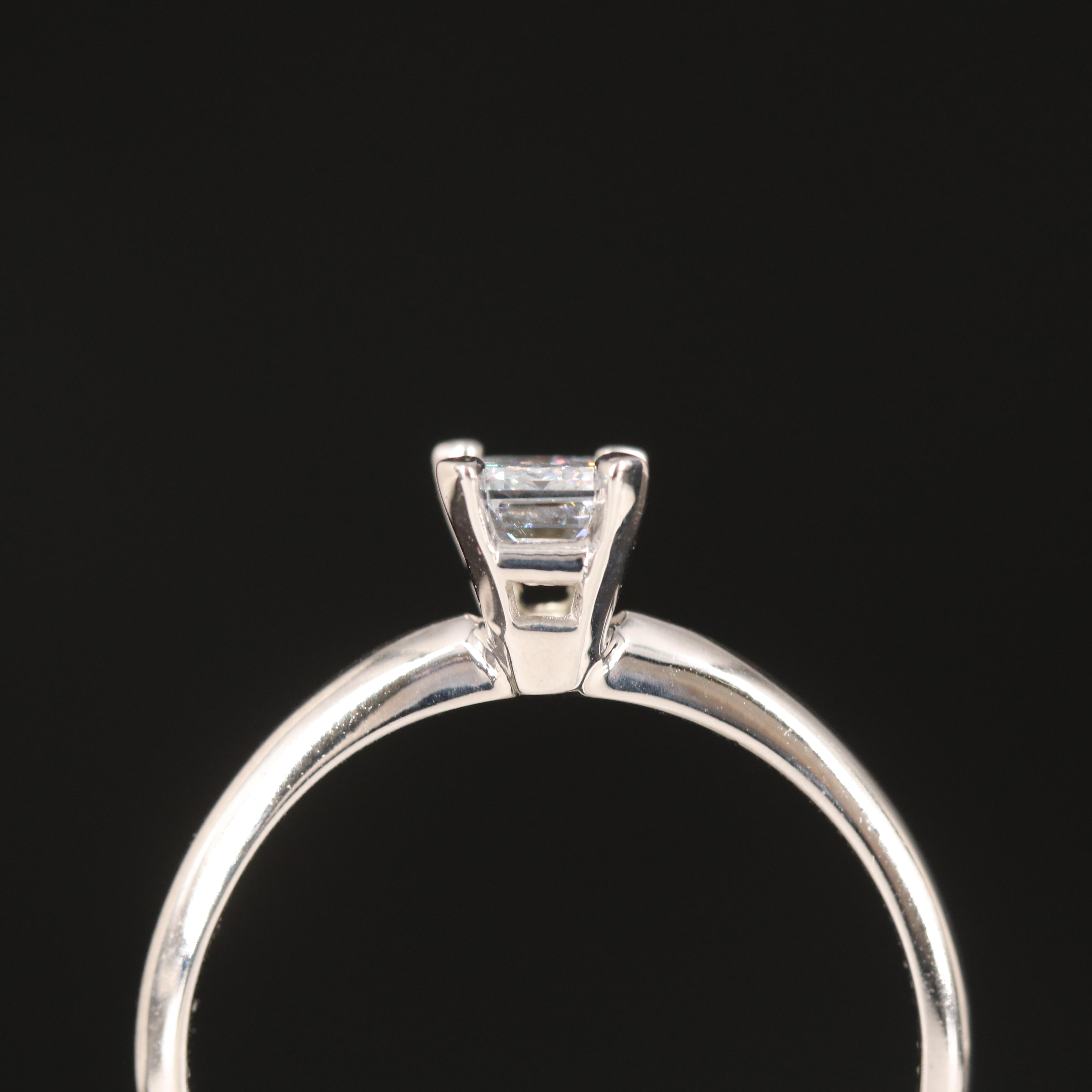 14K 0.43 CT Lab Grown Diamond Ring